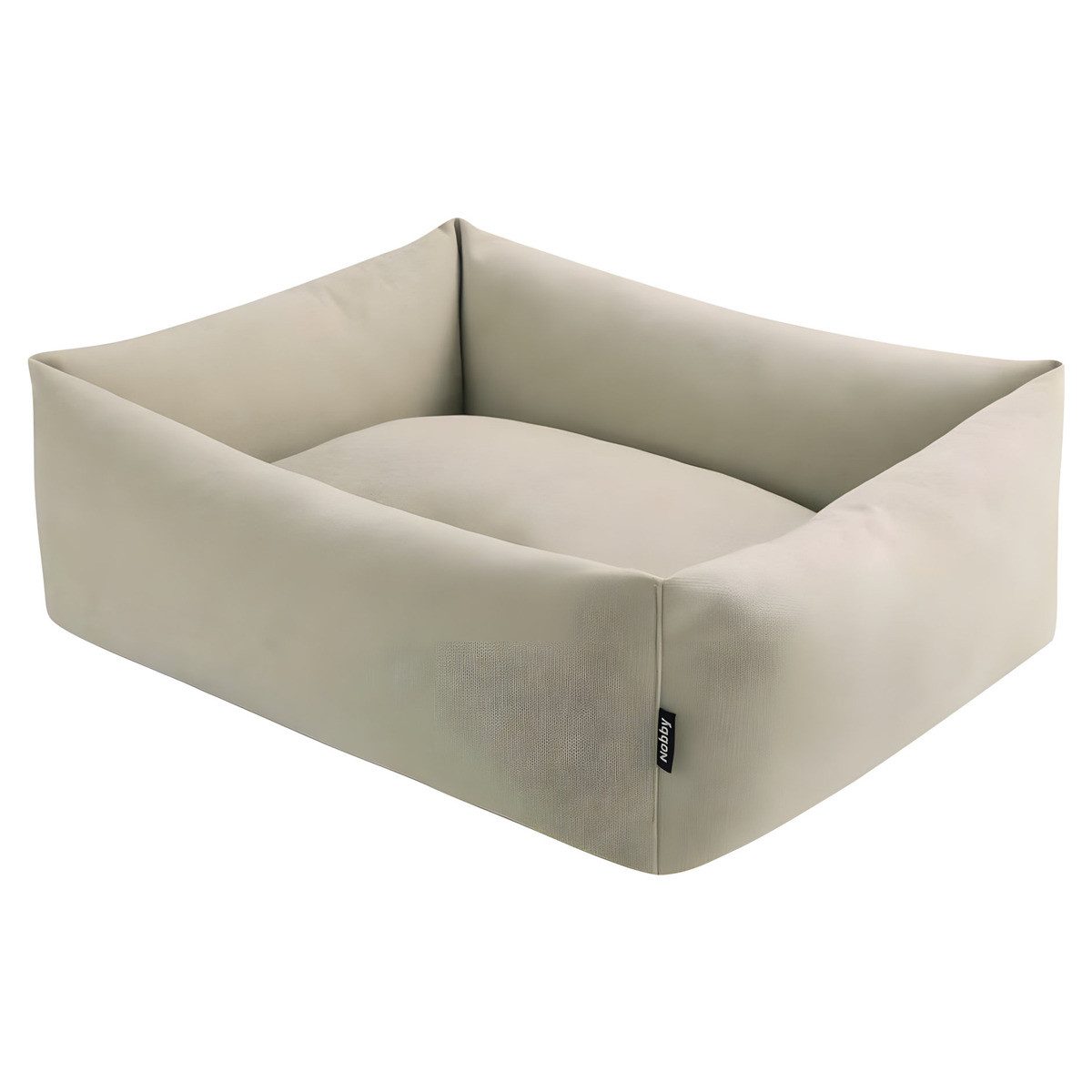 Nobby Tierbett Hundebett Nelu eckig beige