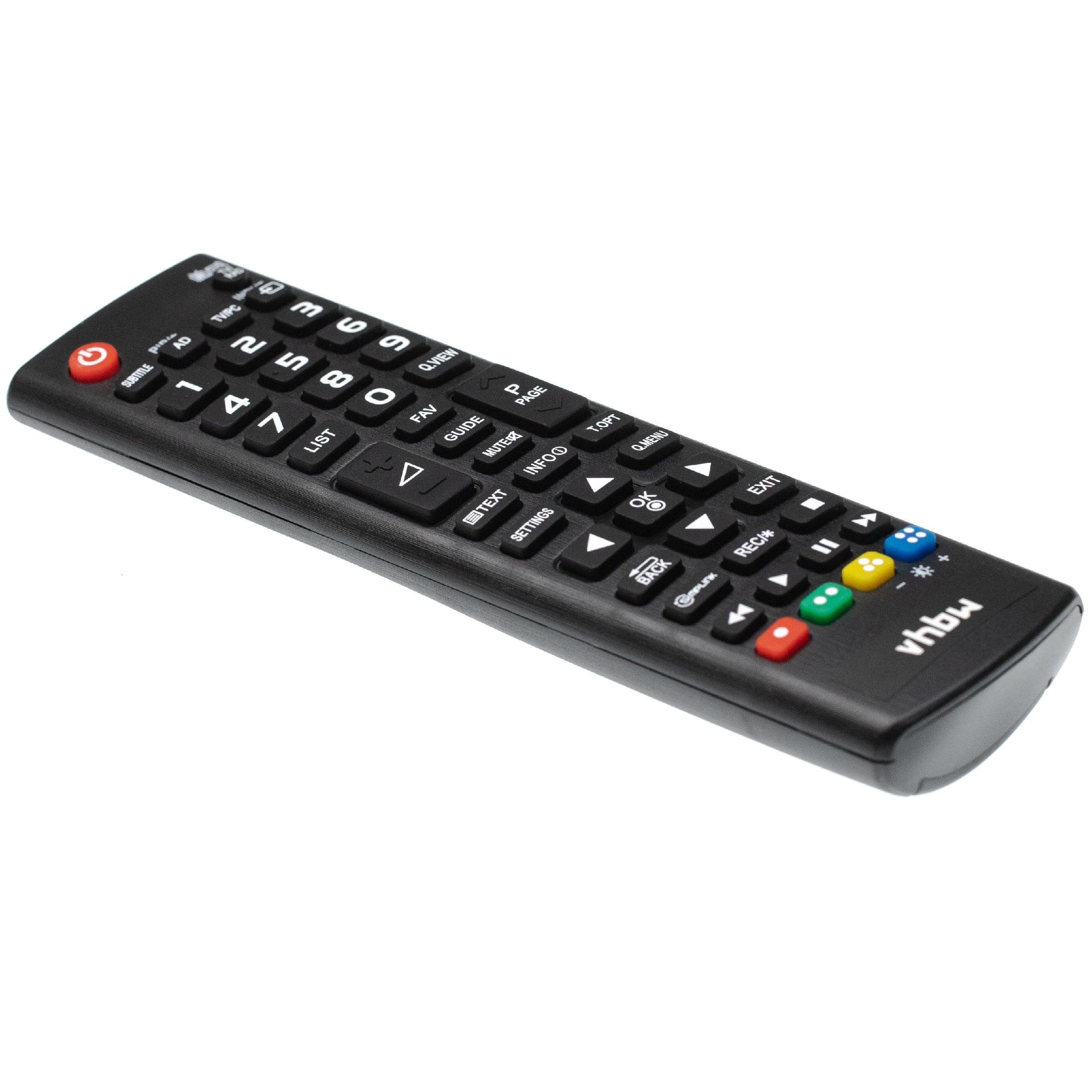 vhbw Fernbedienung (passend für LG 22MN43D-PZ, 22MN43D-PZR.AEUMLUP, 22MT40D, 22MT40D-PZ, 22MT40D-PZR.AEUMLUP TV, Video Audio & Konsole)