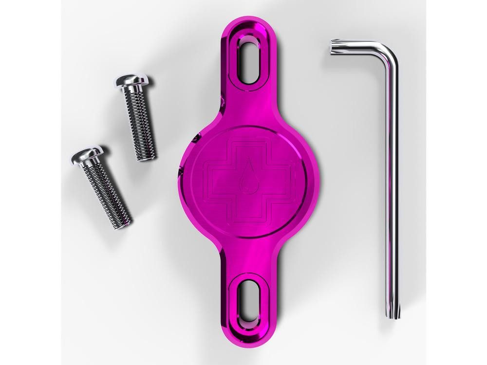 Muc-Off Smartphone-Halterung Muc Off Secure Tag Holder V2 pink