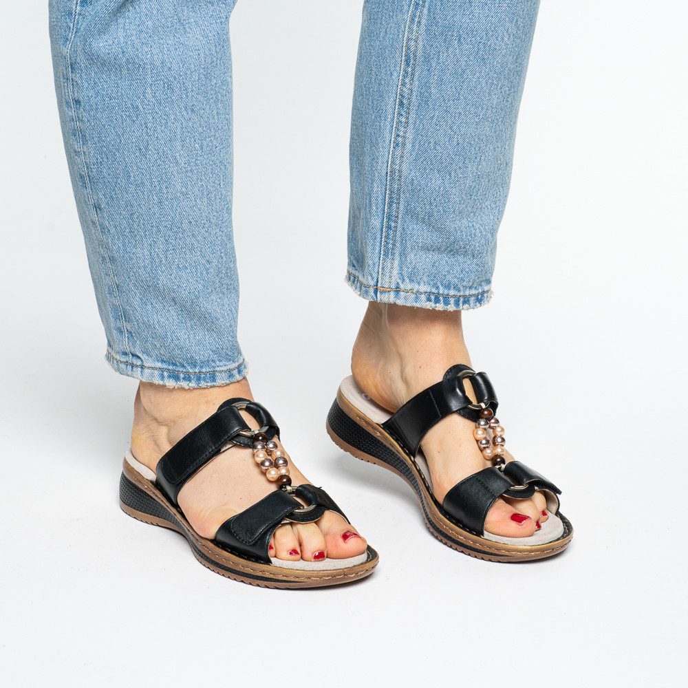Ara HAWAII Pantolette Schlupfschuh, Komfortschuh mit Klettverschlüsse, G-We günstig online kaufen