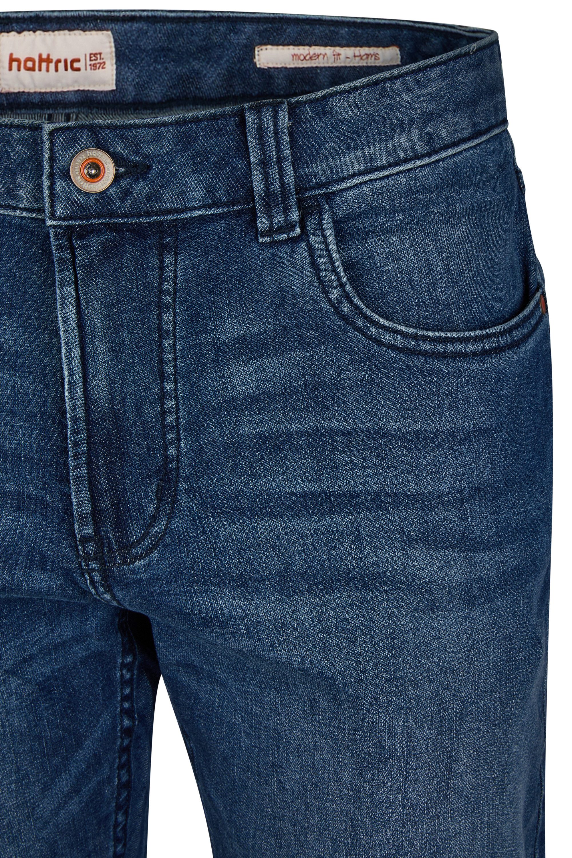 Hattric 5-Pocket-Hose Jeans Harris Ultra Light Tencel