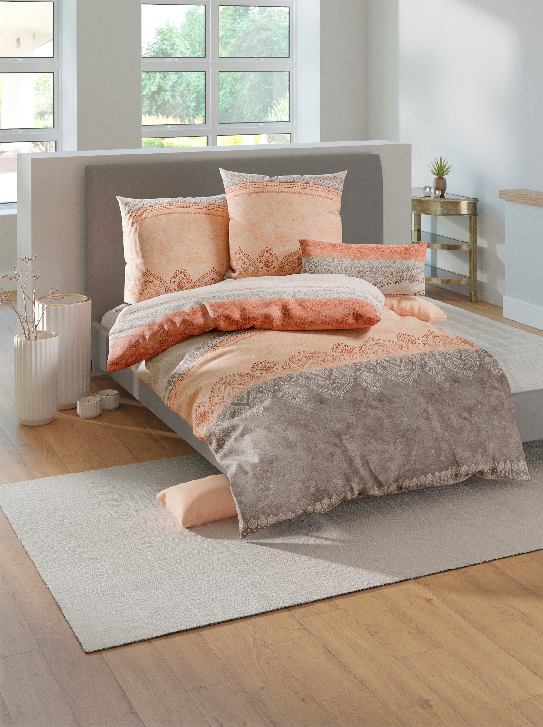 Witt Bettwäsche Bettwäsche ., Mako-Satin, 2 teilig, Mako-Satin