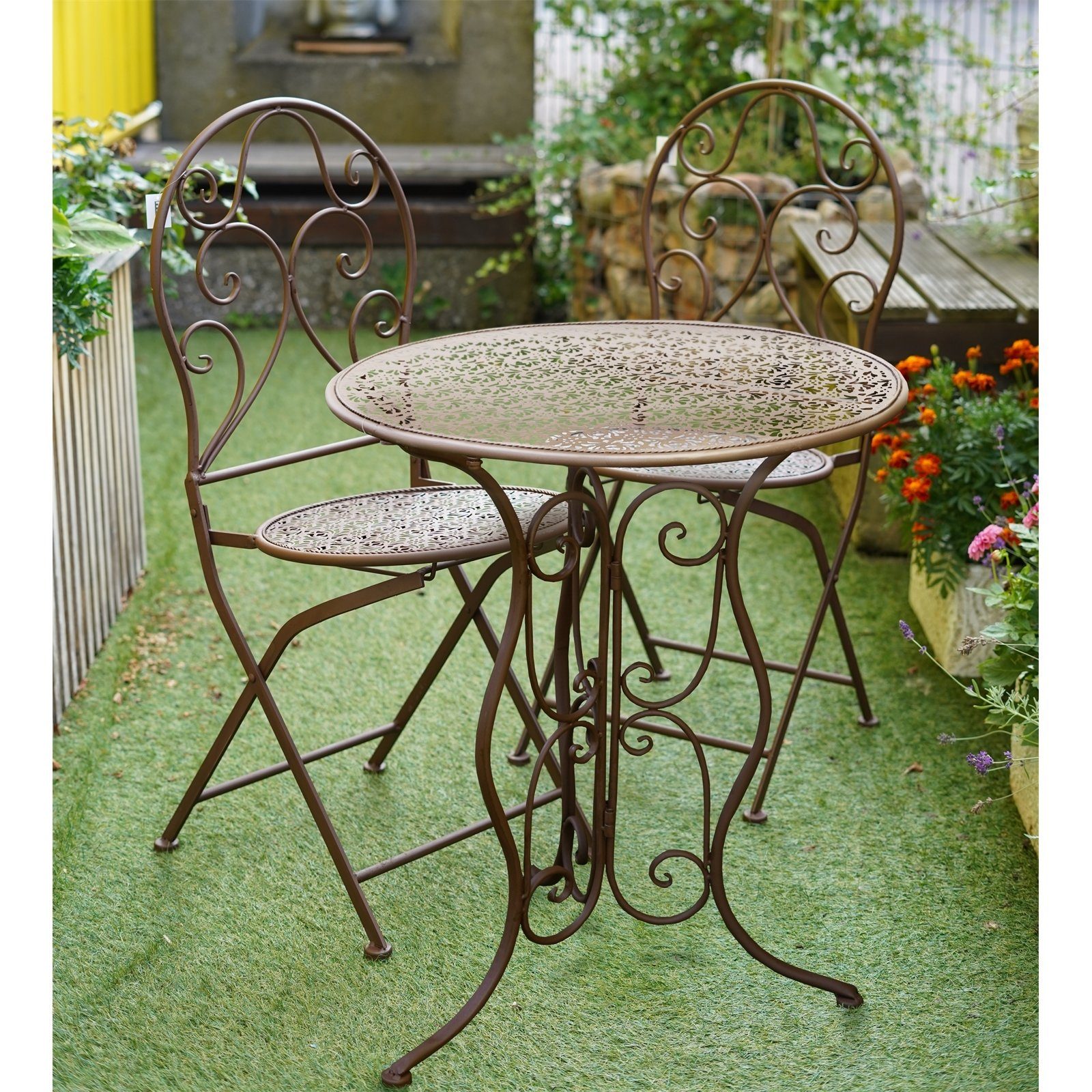 HTI-Living Balkonset Tischgruppe Lani Antik, (Set, günstig online kaufen