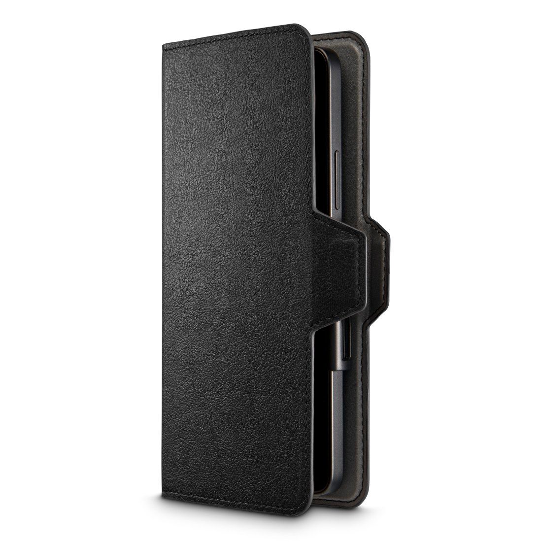 Hama Smartphone-Hülle Universal Handyhülle Klapphülle Kunstleder mit Kartenfächern XXL, Drehbare Halterung, verstellbare Smartphonehalterung, Magnetverschluss