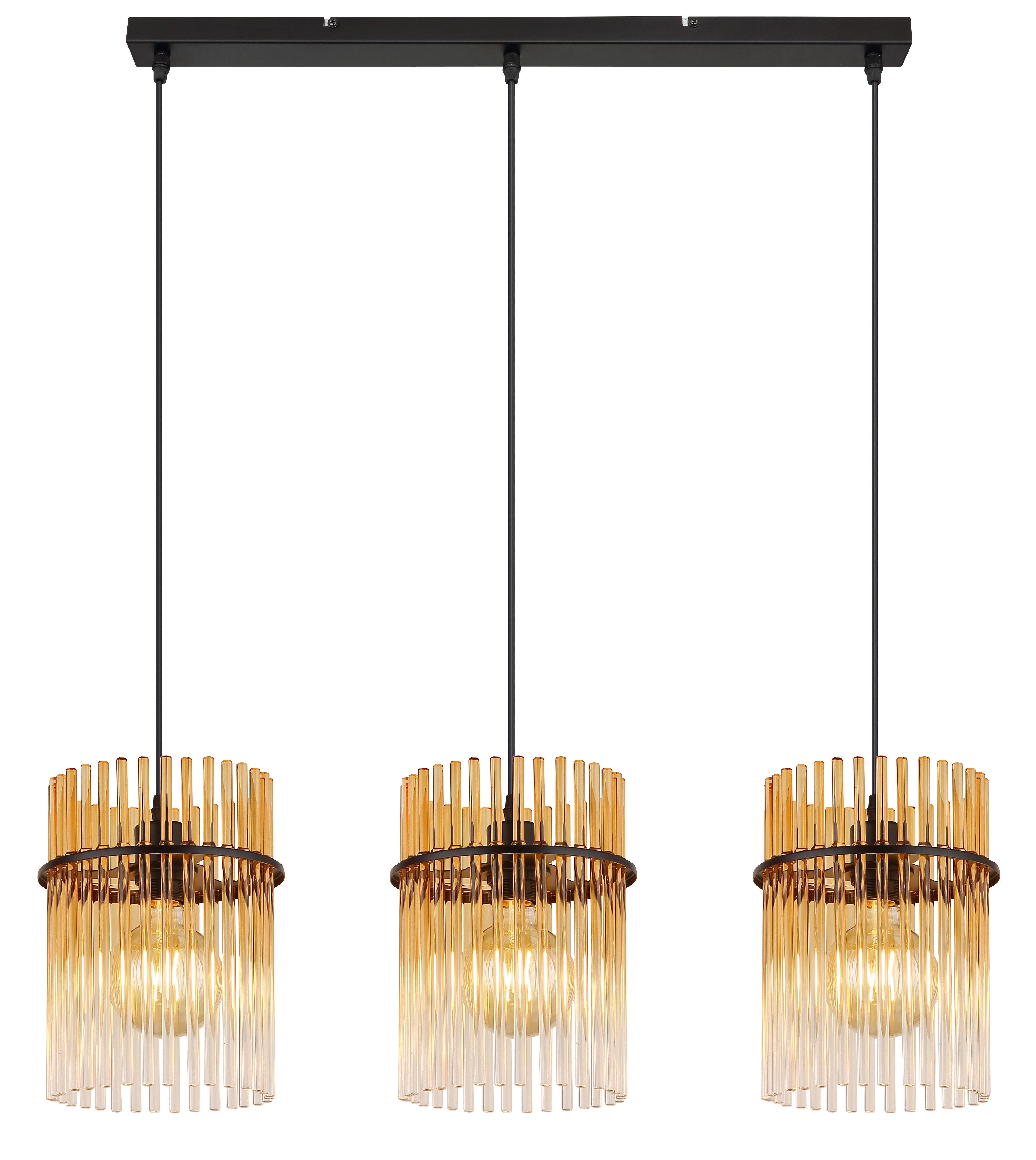 GLOBO LIGHTING Hängeleuchte GORLEY, ohne Leuchtmittel, Hängelampe/Pendelleuchte/Esszimmer/Wohnzimmer/Esstisch