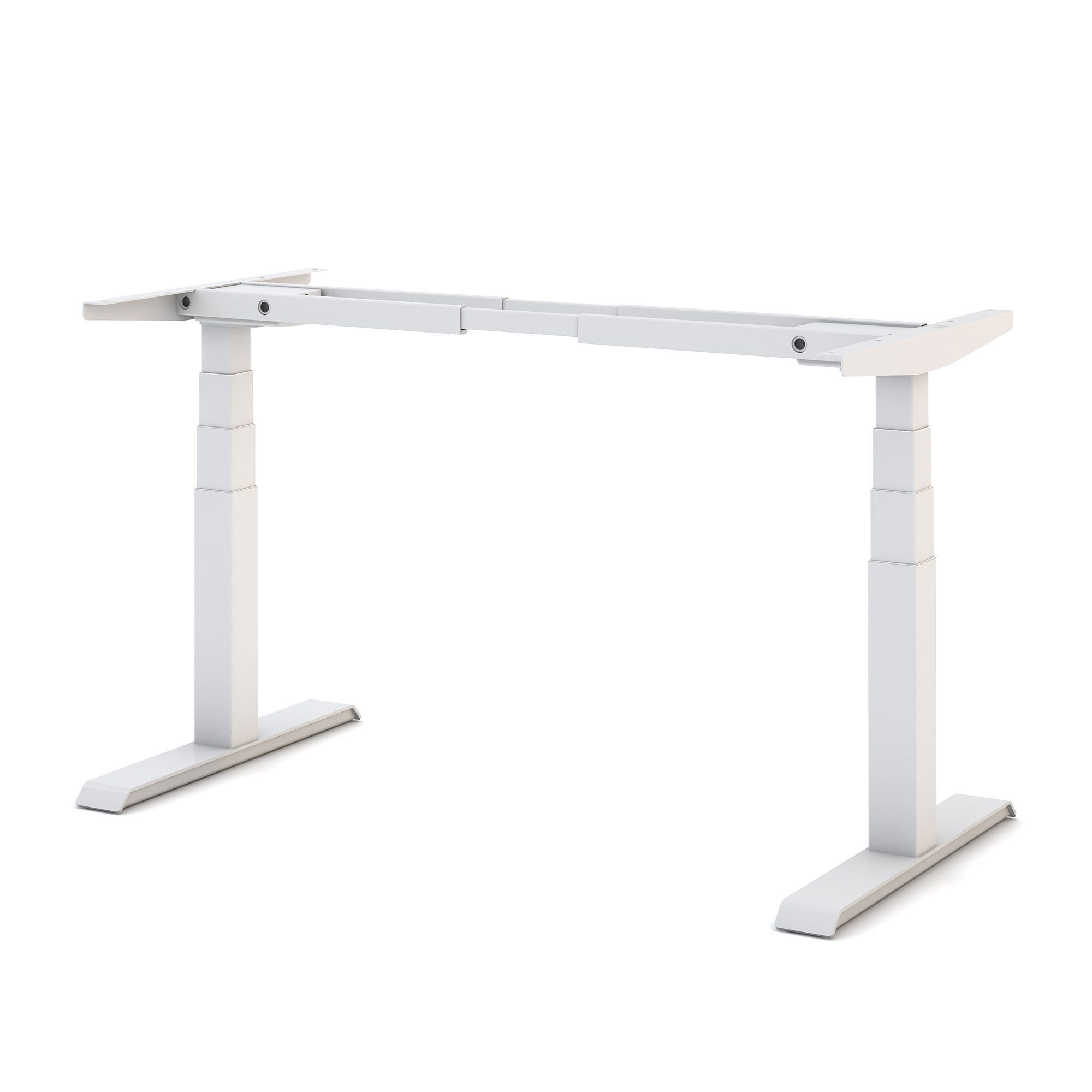 ASSMANN Büromöbel Schreibtisch Pitino (Höhenverstellbar, Elektrisch höhenverstellbar, Teleskopierbar 120-180cm, Familiengerecht, Kindersicherung 2-fach-Motorik Dreifachhub, einfache Montage, für Büro und Homeoffice), TÜV-zertifiziert, 5 Jahre Herstellergarantie