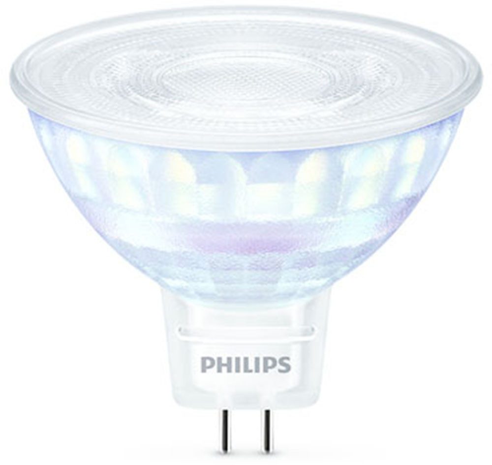 Philips Hue LED-Leuchtmittel LED Spot 50W GU5.3 WarmGlow 621lm dimmbar, GU 5,3