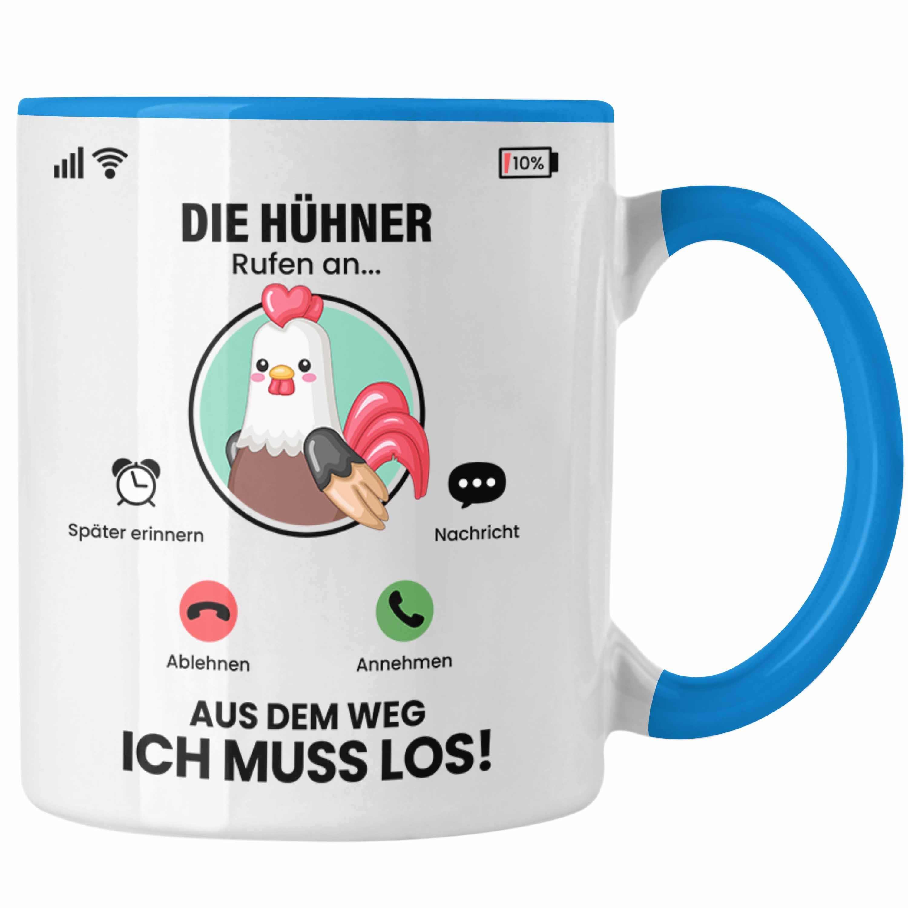 „Die Ratten Rufen An“-Tasse – Lustiges Geschenk Für Rattenfans, Spülmaschinenfest