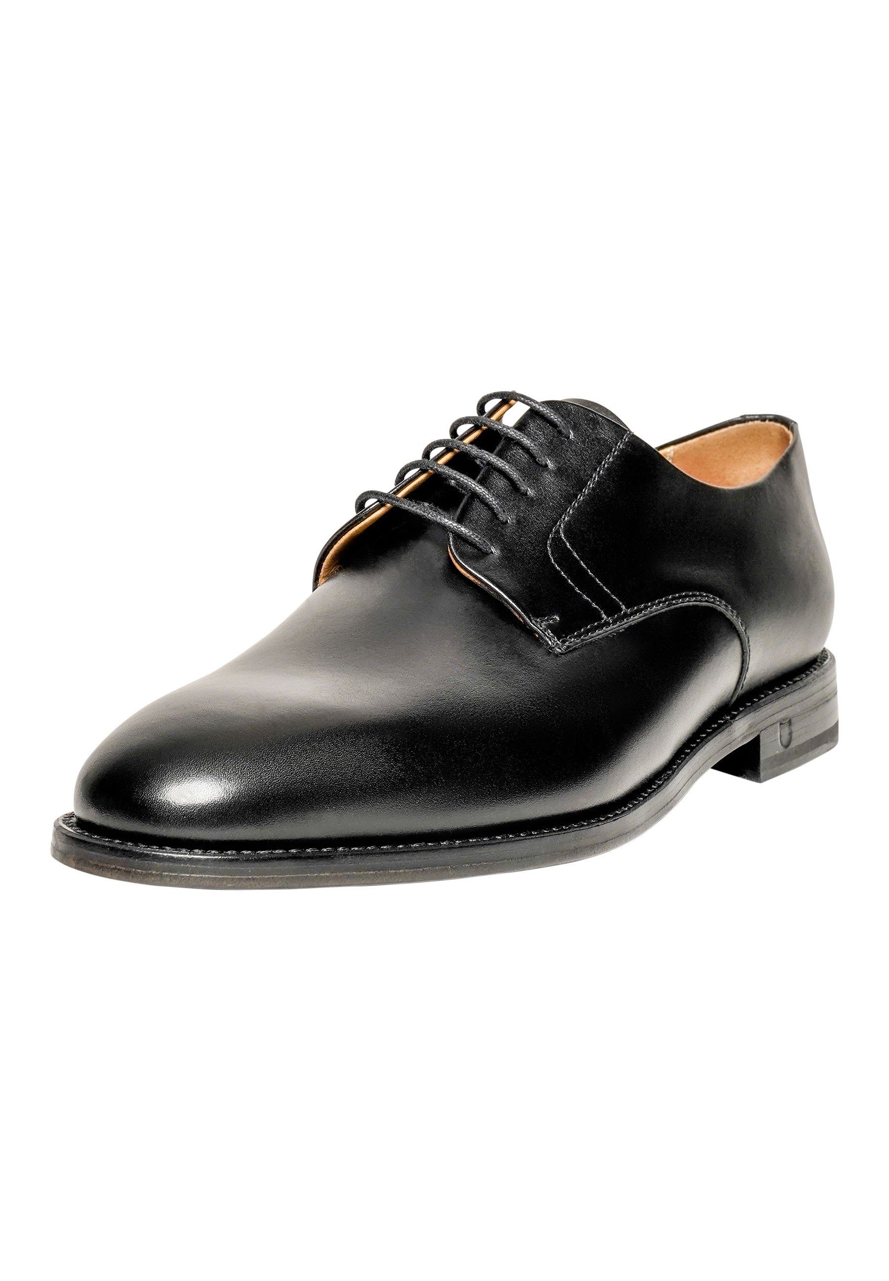 Henry Stevens Winston PD Businessschuh Schnürschuh Herren Halbschuhe Leder handgefertigt, Anzugschuhe