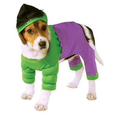 Rubie´s Hundekostüm Hulk Hundekostüm, Tierisch gut drauf: Superheldenkostüm für den Hund