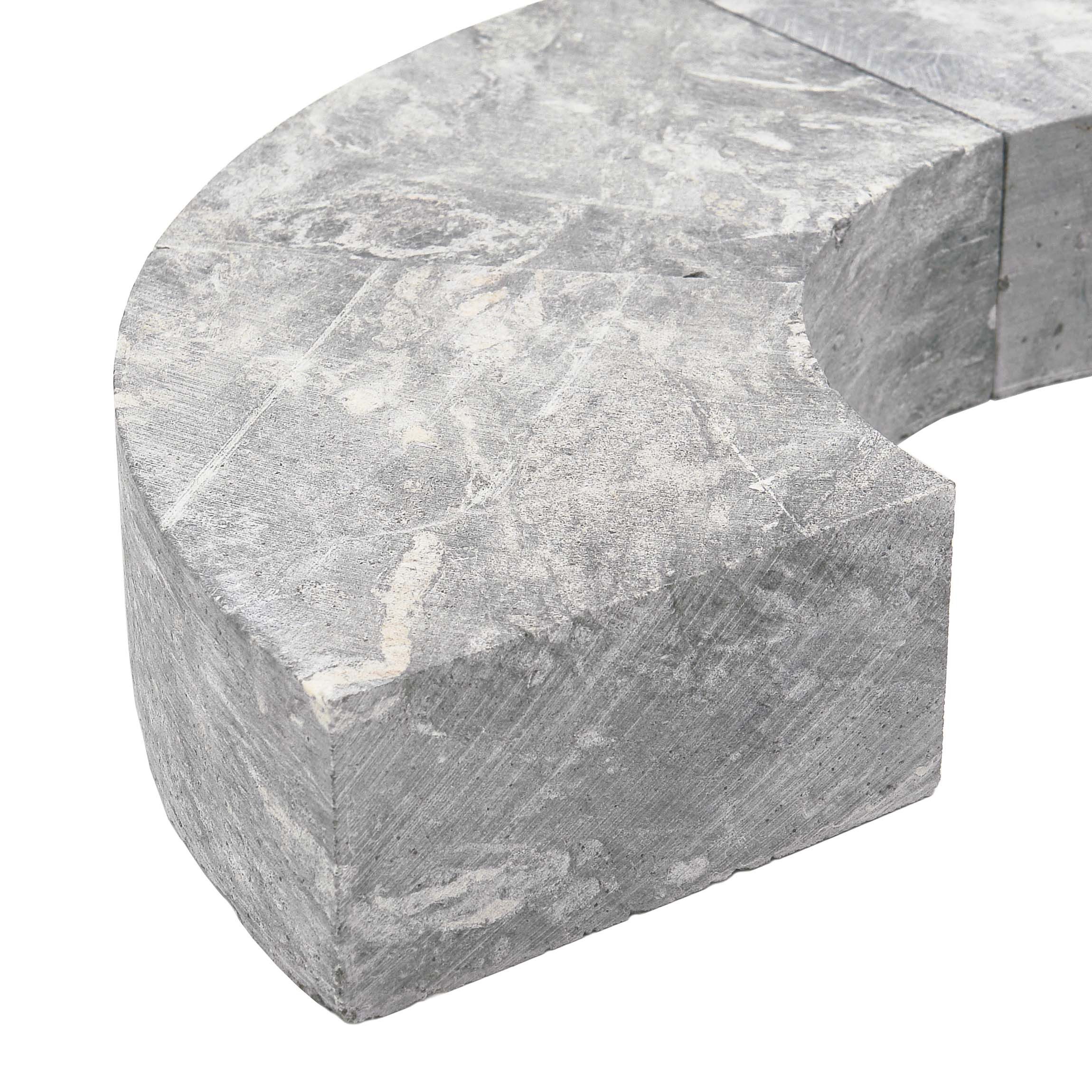 H&M Germany Kaminofen-Erweiterungssegmet Speckstein-Speicher-Ring Universal Höhe 5cm 8-teilig