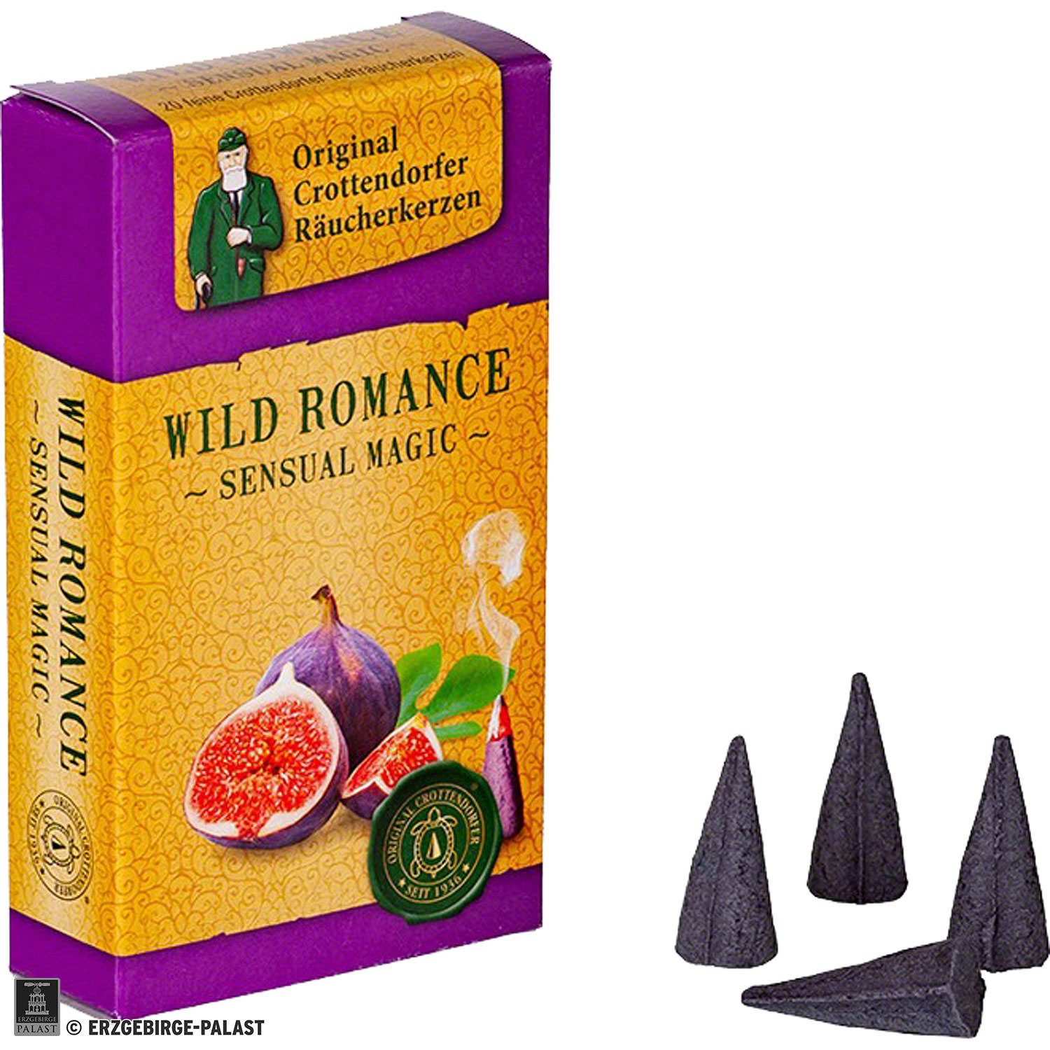 Räuchermännchen Crottendorfer Räucherkerzen - Sensual Magic - Wild Romance von Crotten