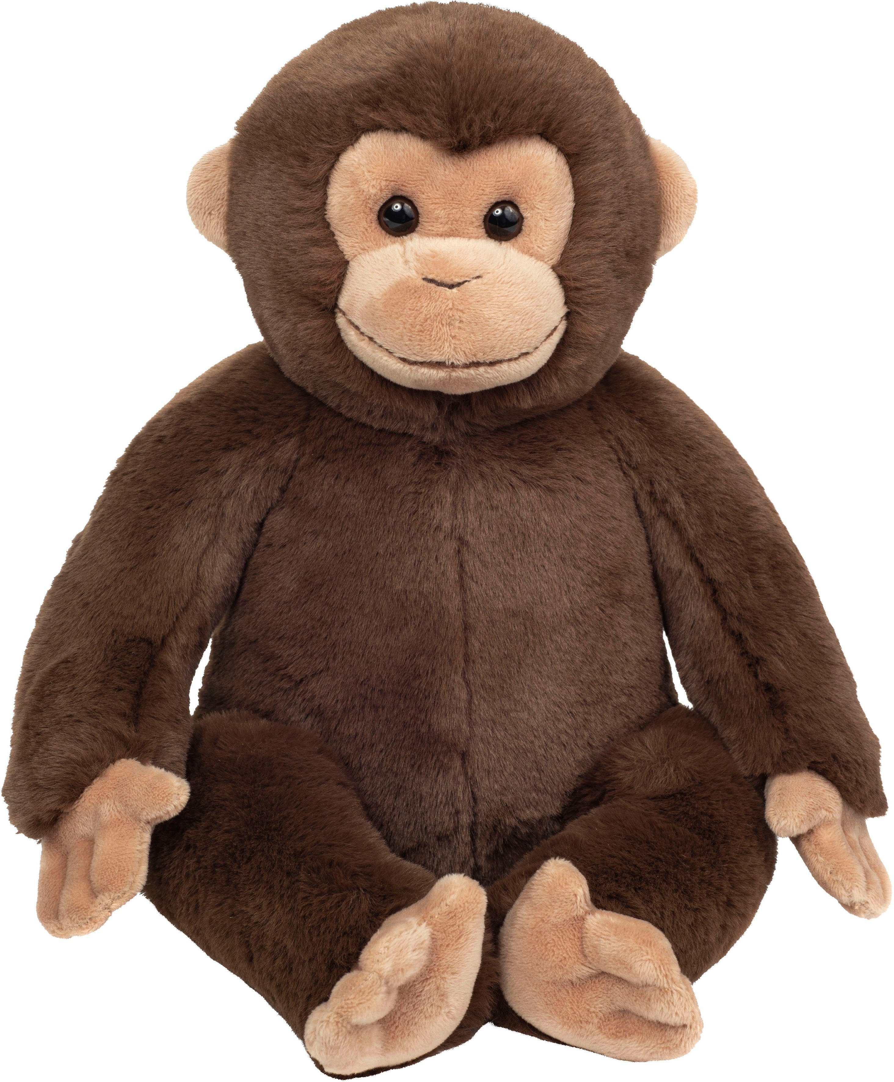 Teddy Hermann® Kuscheltier Green Friends, Affe 35 cm, braun, zum Teil aus recyceltem Material