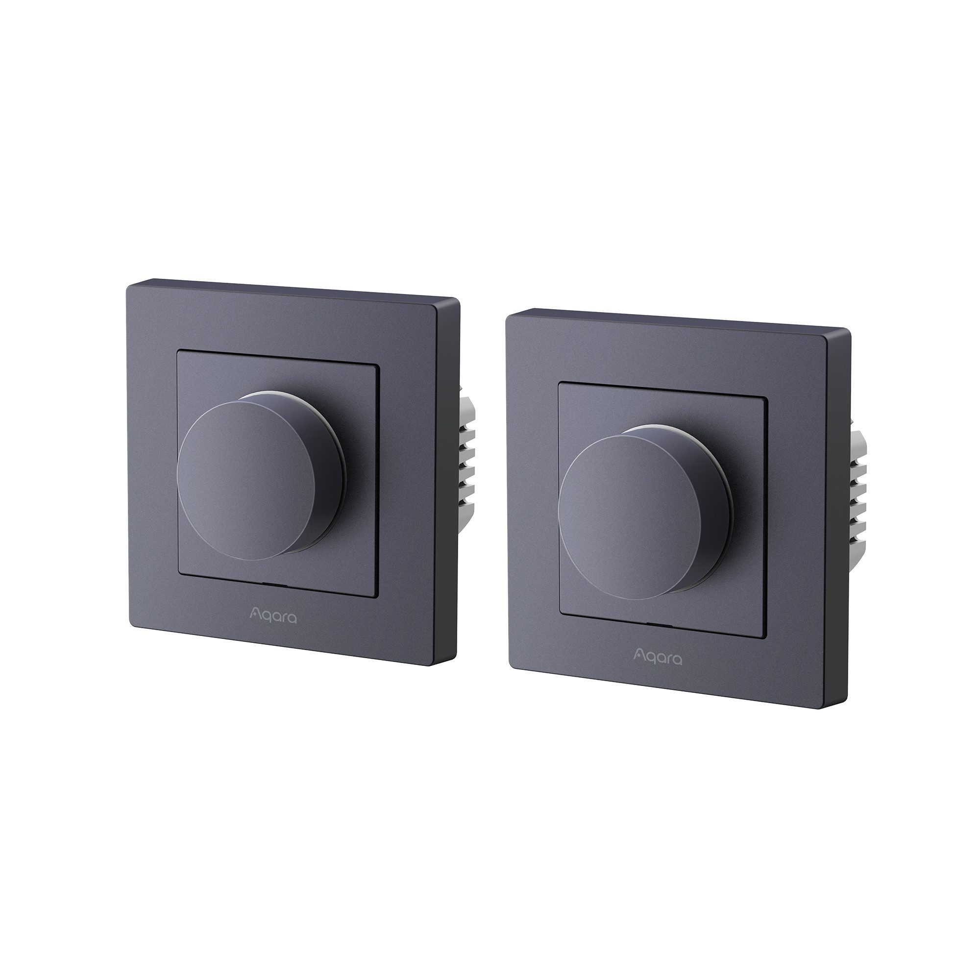 Aqara Dimmschalter H2, Smarter Lichtschalter, Thread/Zigbee Protokoll,für Dimmbare LED/CFL/Glühlampen/Halogen-Lampen