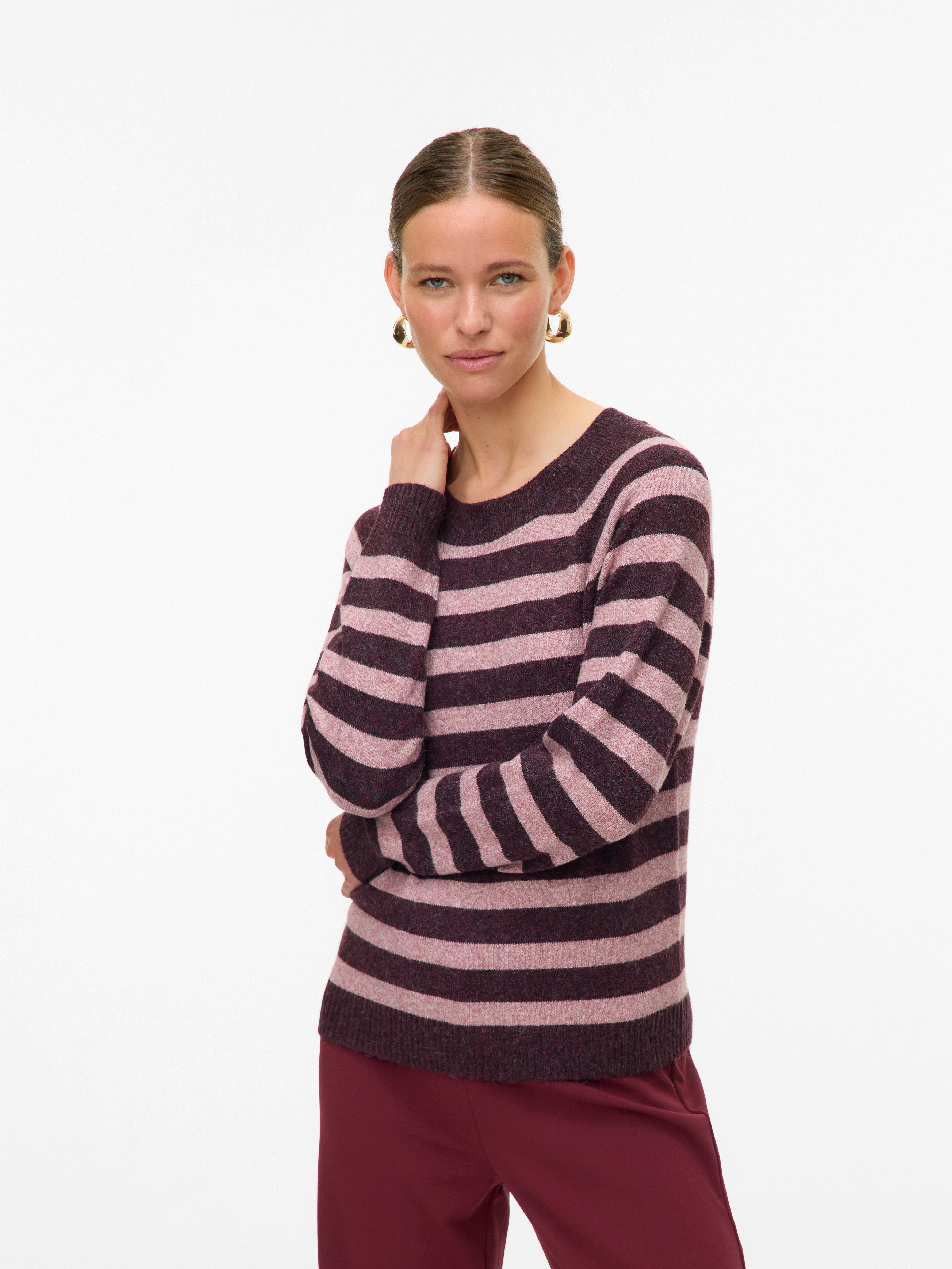 Vero Moda Rundhalspullover VMDOFFY LS O-NECK günstig online kaufen