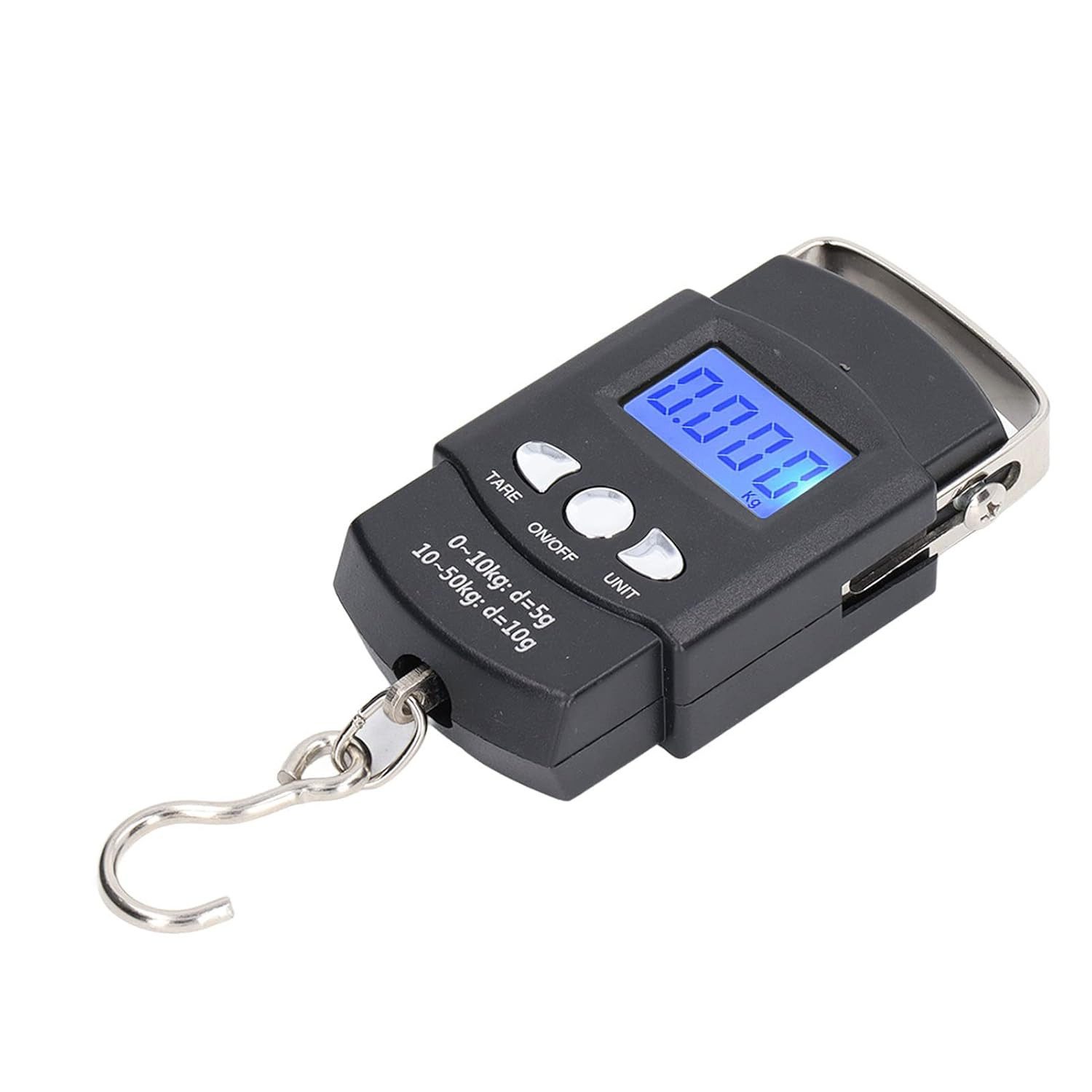 FELIXLEO Kofferwaage Tragbare Handwaage 50kg Digitale Kofferwaage Reisewaage, (1-tlg) – Bild 3 von 5