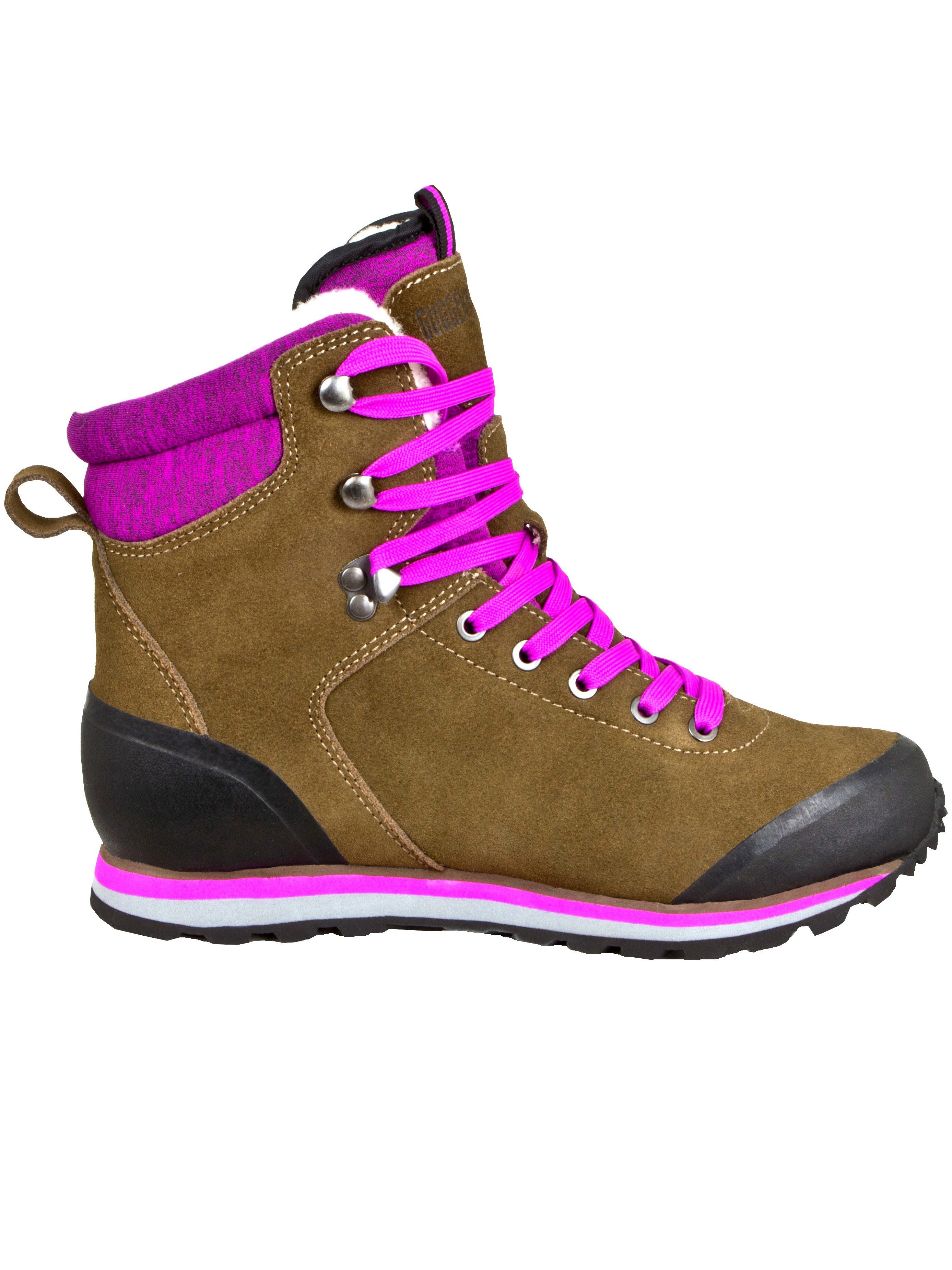 GUGGEN Mountain Damen Winterstiefel Wanderstiefel Wanderschuhe Fellstiefel HPM59v2 Winterstiefel wasserdicht – Bild 5 von 5
