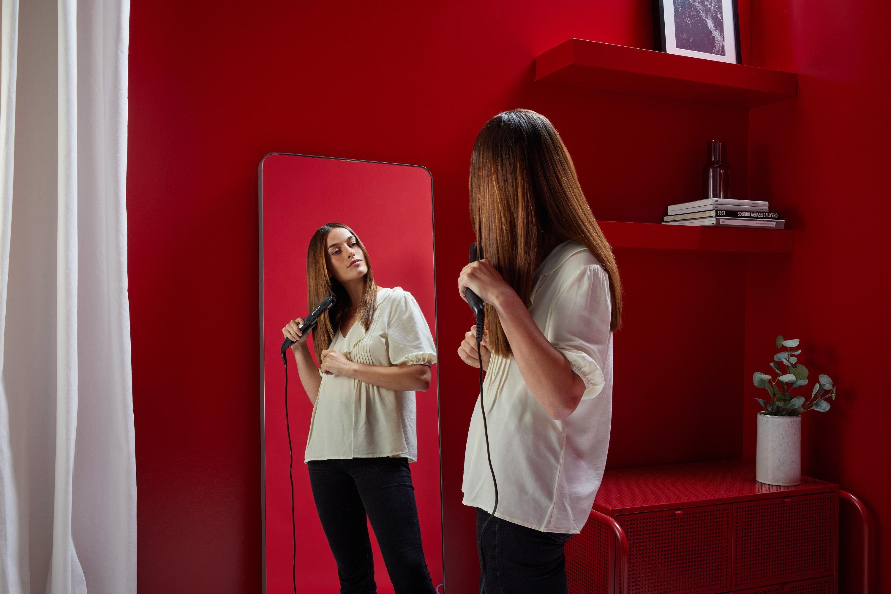 Remington Glätteisen S7202 Aqualisse Keramik, Zum Glätten von nassem und trockenem Haar