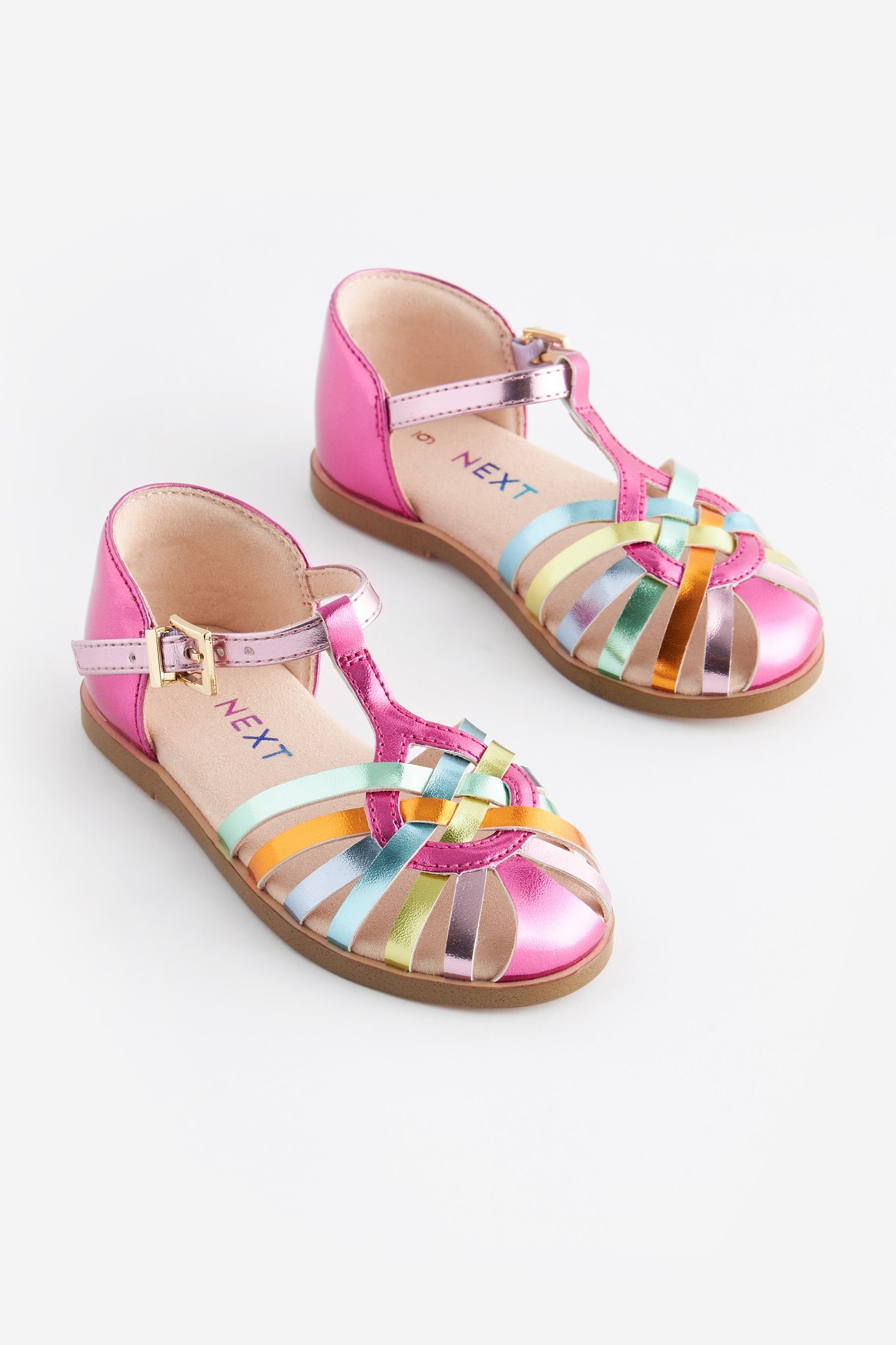 Next Fischersandalen für besondere Sandale Rainbow Anlässe Metallic (1-tlg)