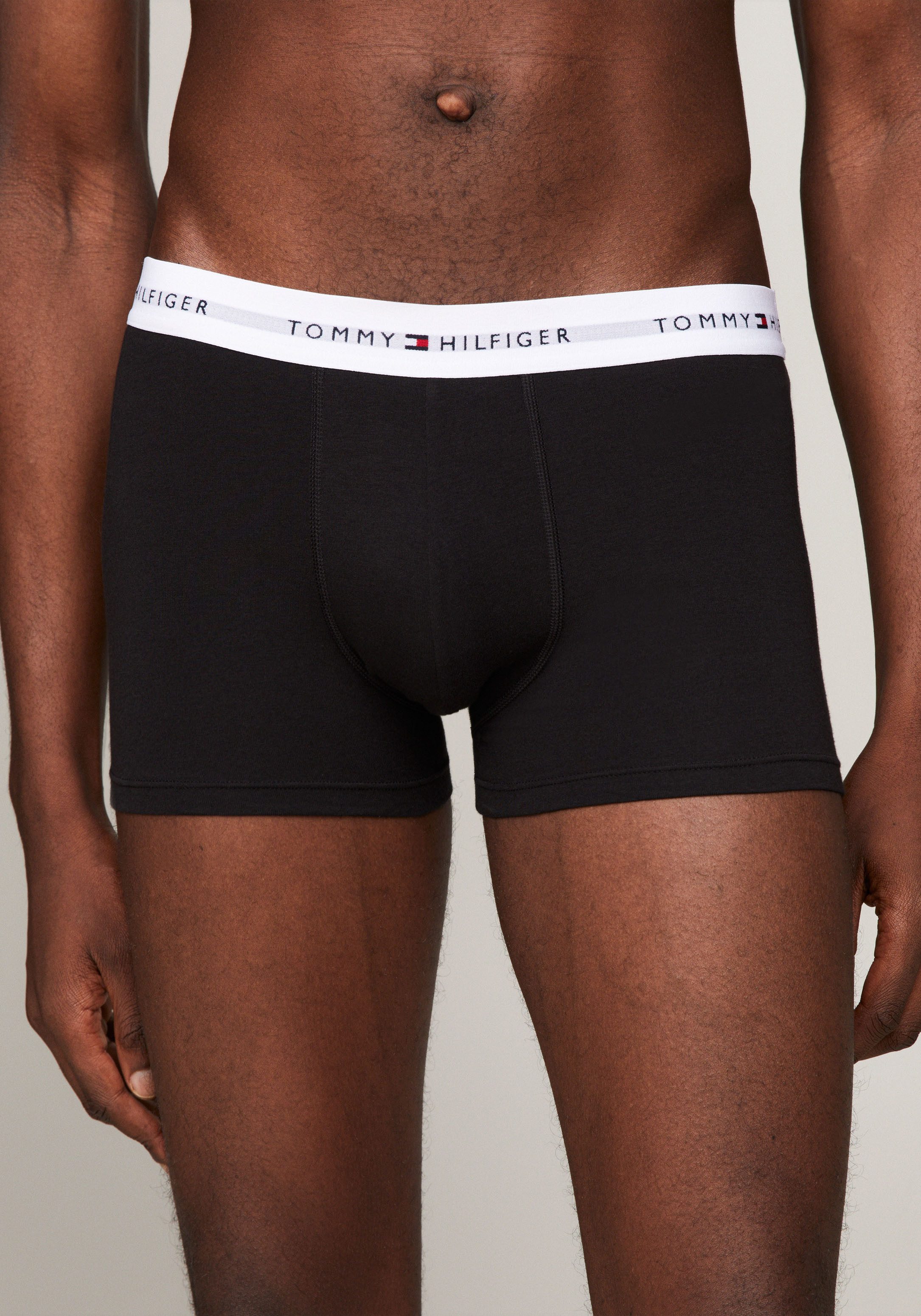 Tommy Hilfiger Underwear Boxer TRUNK 5 PACK (5-St) mit Logobund günstig online kaufen