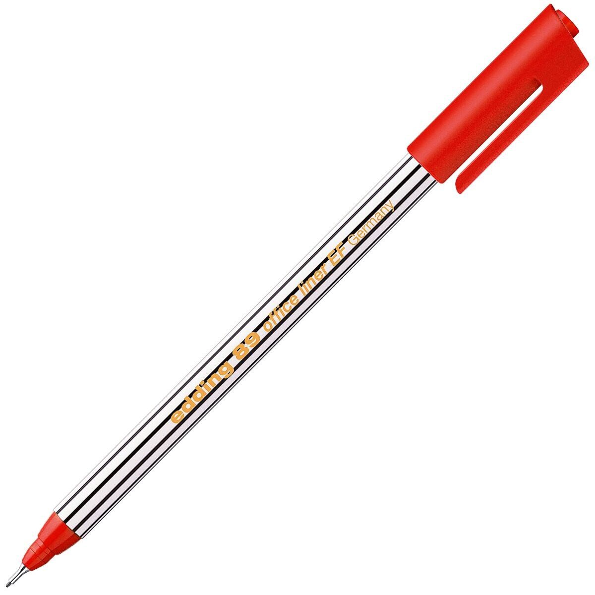 edding Fineliner 89-EF, (1-tlg), mit umsteckbarer Kappe