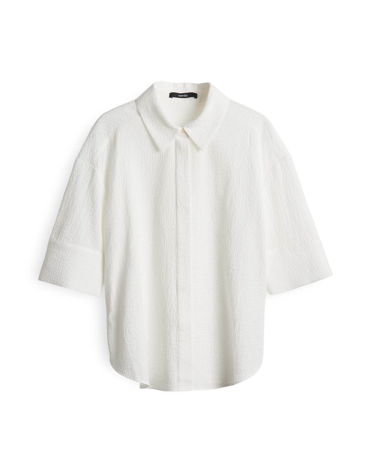 someday Kurzarmbluse ZUBLIANA Regular aus Baumwolle günstig online kaufen