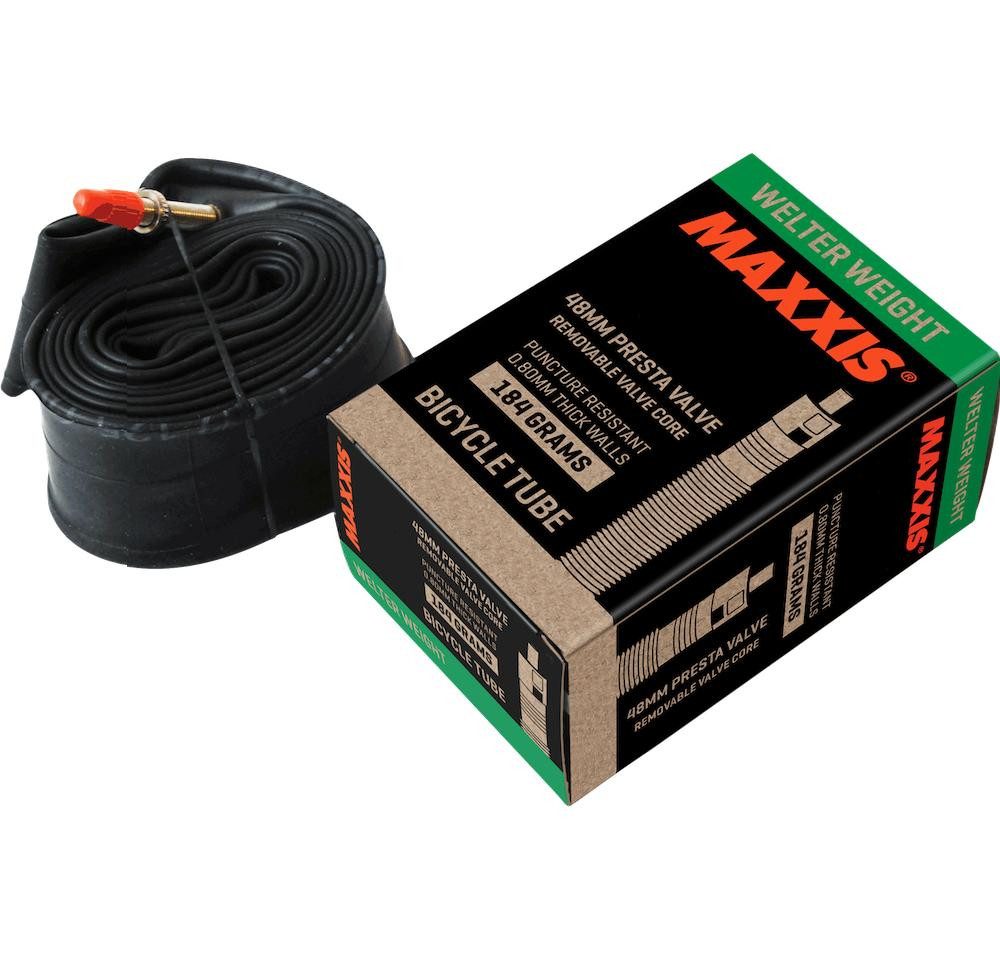 Fahrradschlauch Maxxis WelterWeight 29x2.0-3.0\" AV 48mm Schlauch, Butyl, 0,8 mm stark