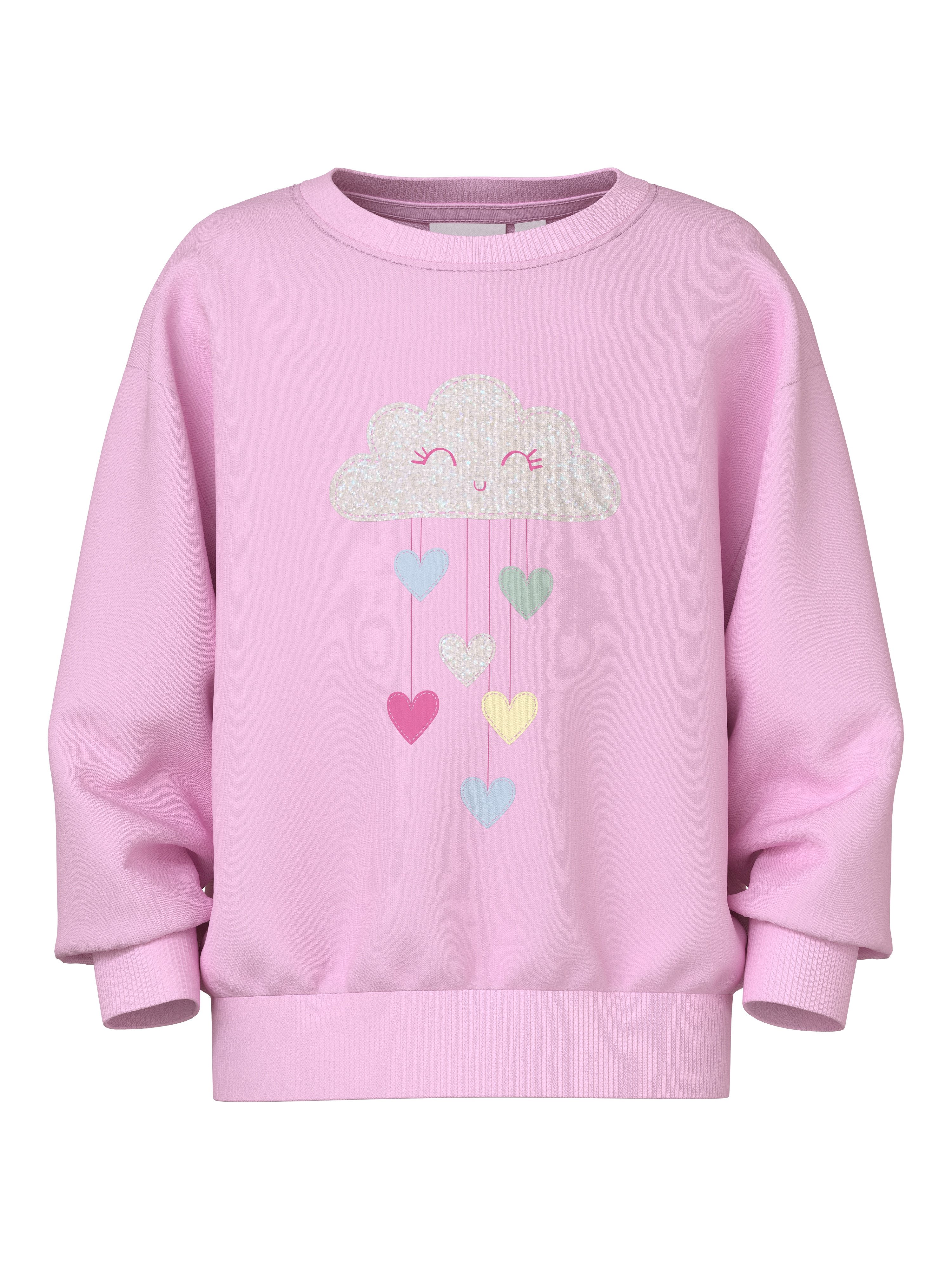 Name It Sweatshirt NMFVISUS LS RLX SWEAT UNB