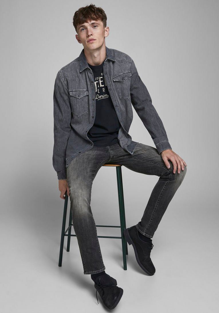 Glenn Jack Jones & schwarz Slim-fit-Jeans