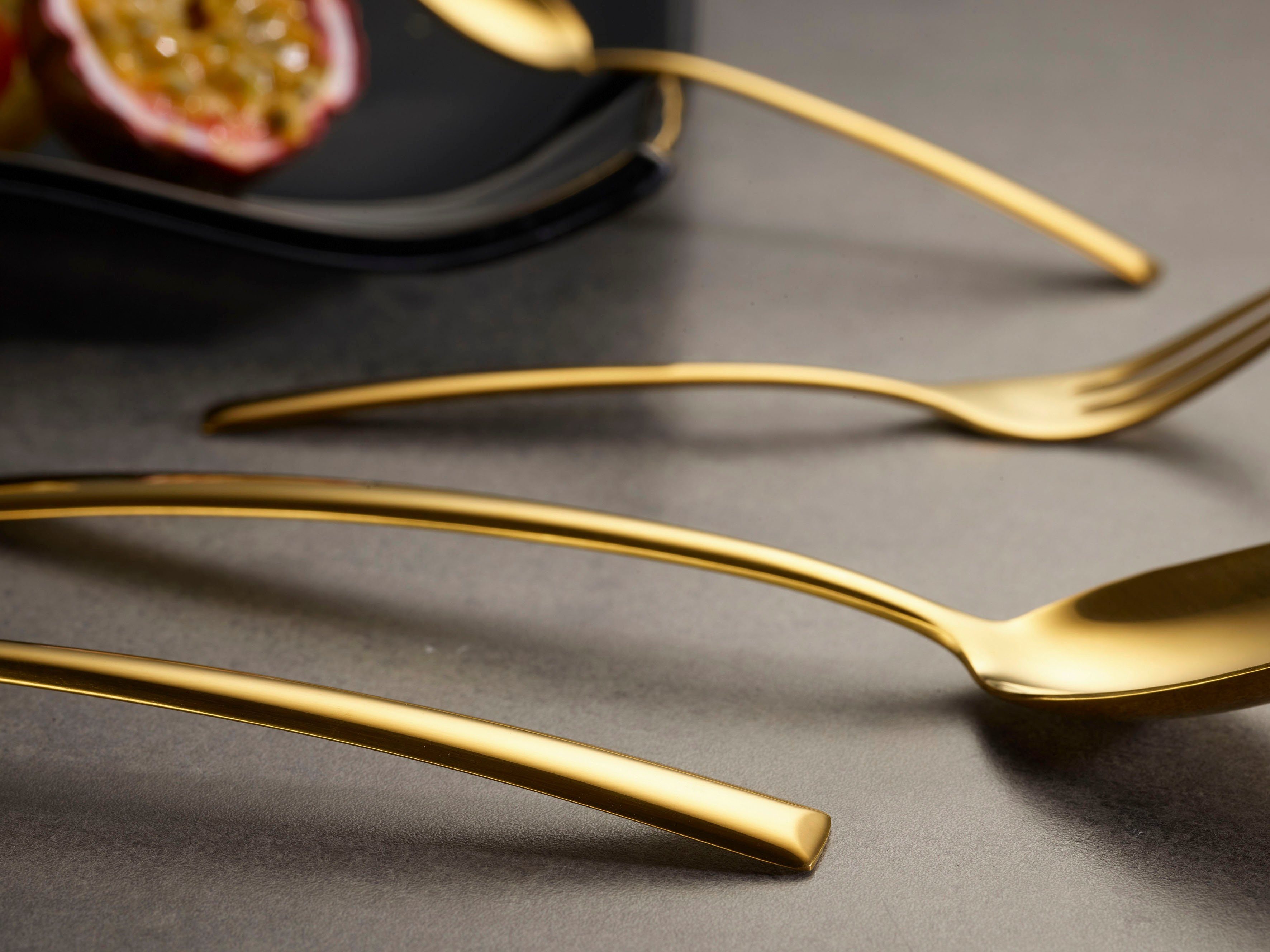 ECHTWERK Besteck-Set Avenlino Shiny (30-tlg), 6 Personen, Edelstahl 18/10, hochglänzend, inkl. Aufbewahrungs-Kassette