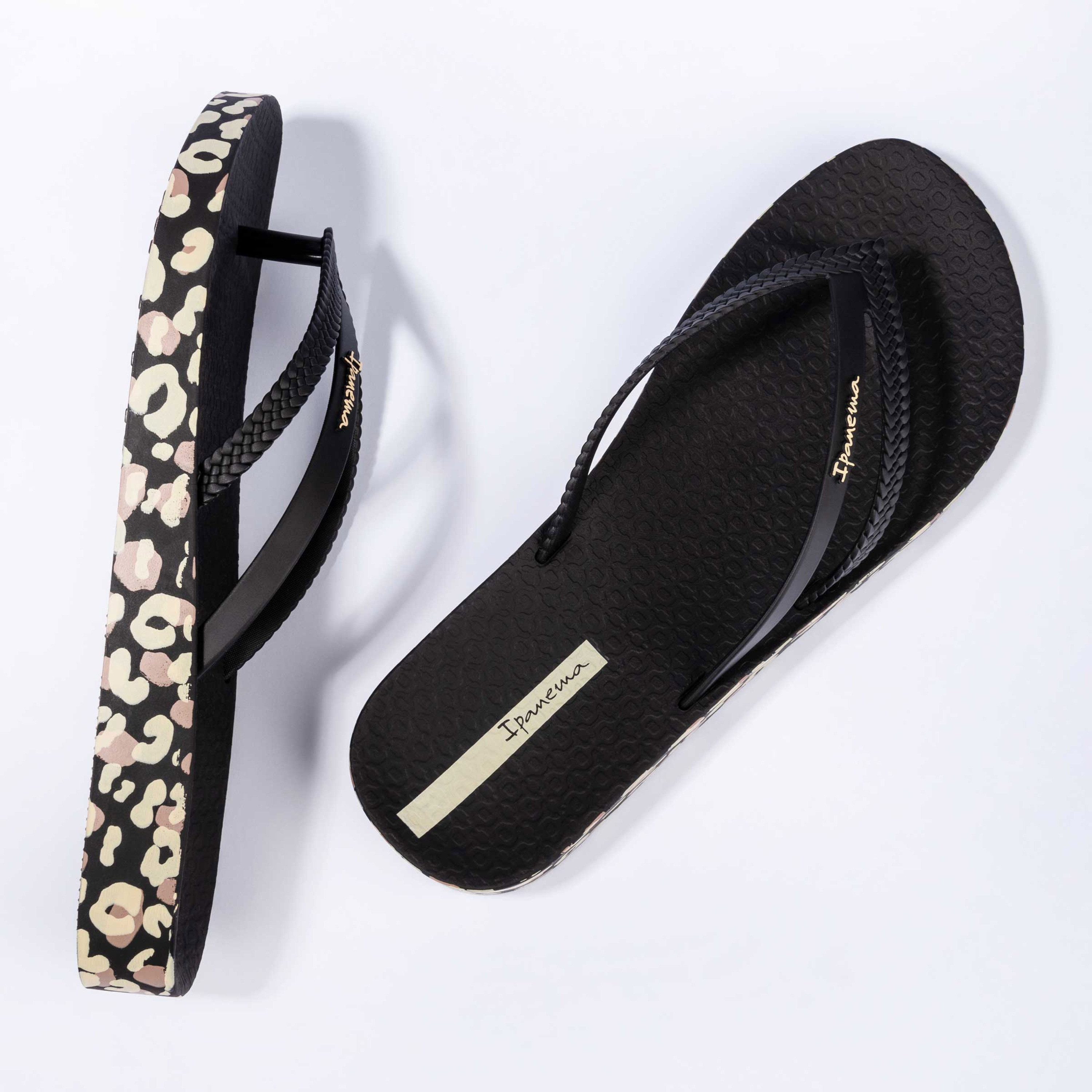 Ipanema BOSSA SOFT V FEM - Zehentrenner / Flip Flop Zehentrenner Flip Flop mit bedruckter Außensohle - geteilter Riemen