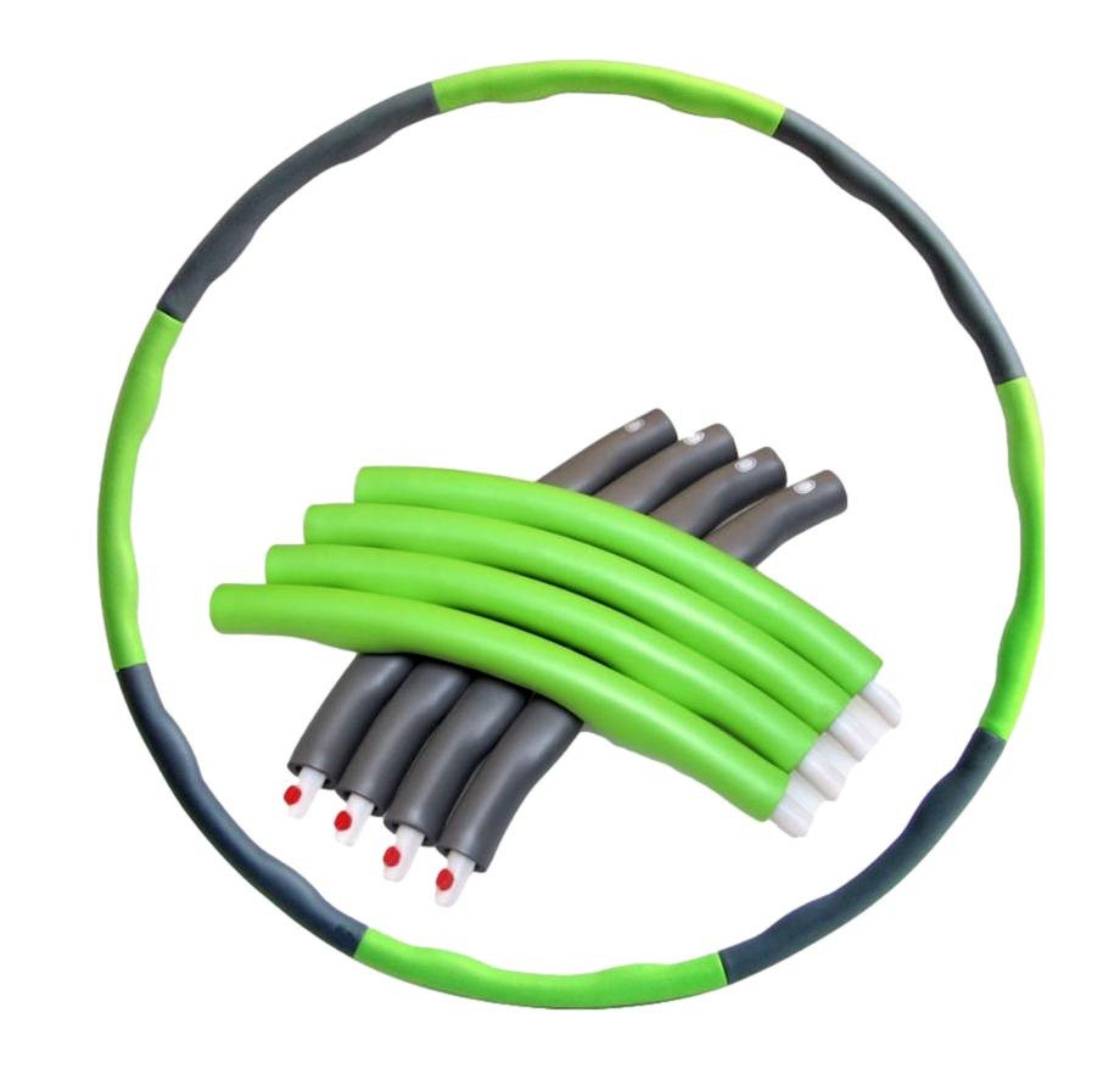 gepolsterter Hula Reifen Erwachsene, BAYLI Schaum Hula-Hoop-Reifen Hoop für Bauchtrainer aus