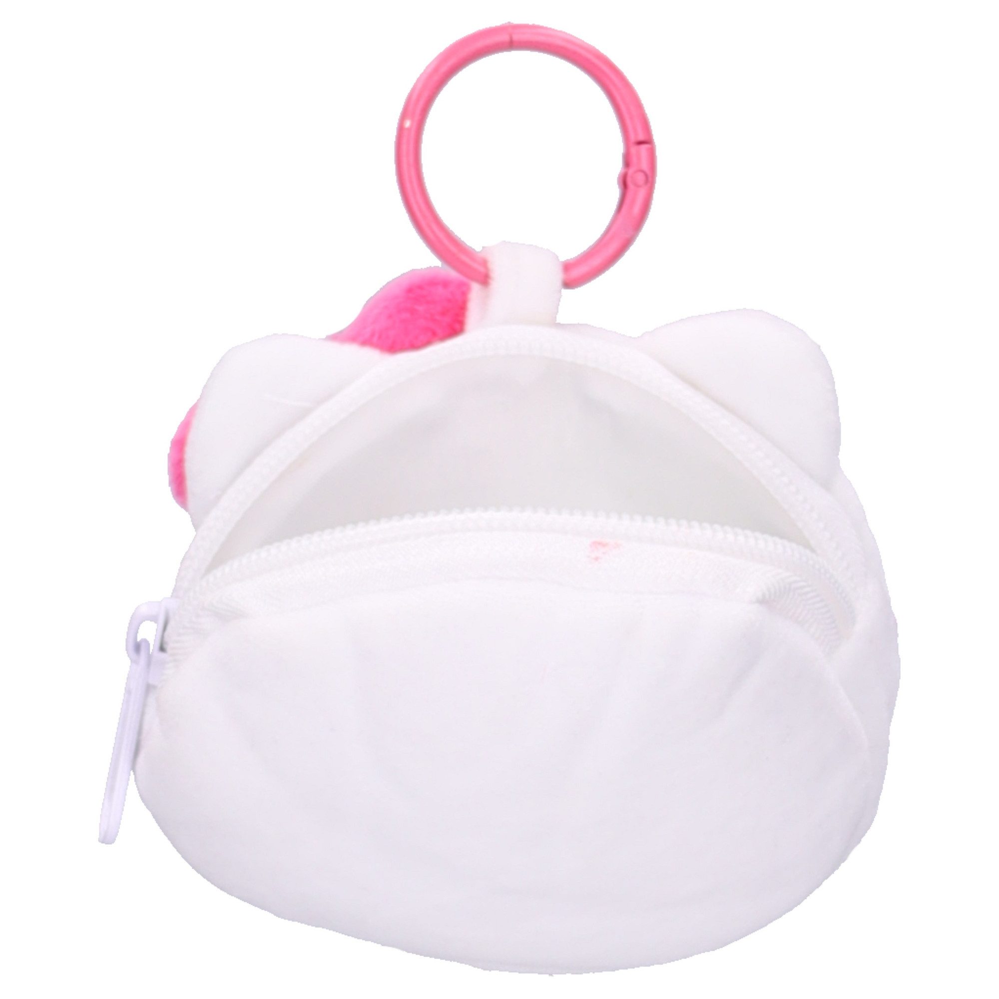 Hello Kitty Taschenanhänger Schlüsselhänger Plushie Pals mit Reißverschluss