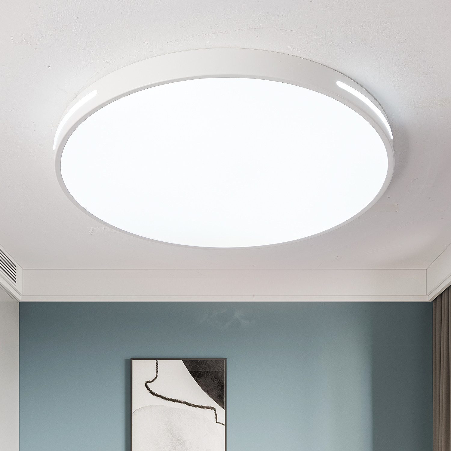 style home Deckenleuchte LED Deckenlampe dimmbar mit Fernbedienung, 96W-Wei günstig online kaufen