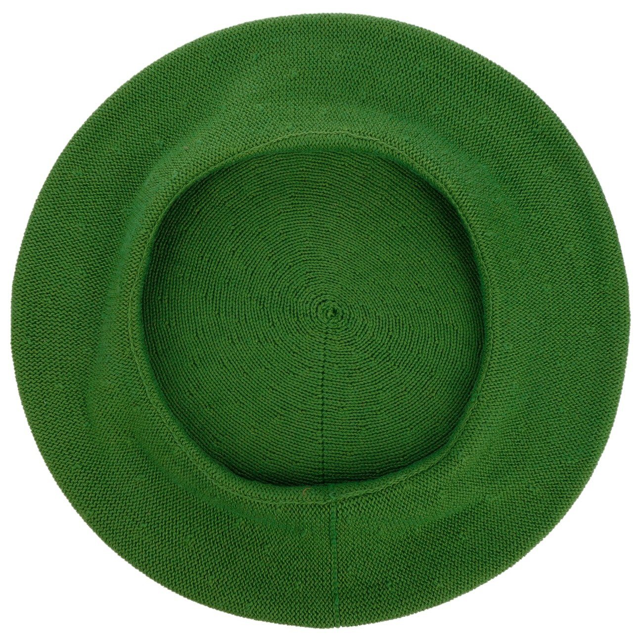 in (1-St) Baskenmütze Damenbaske, Made grün Italy Lipodo