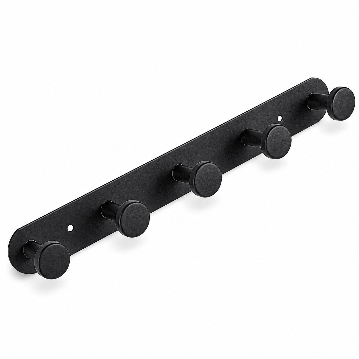 GOLDEN Kleiderhaken Hakenleiste schwarz, 5 Haken, 31,5 cm, kleben oder schrauben. Reduzierter Preis € 12,99. Unverbindliche Preisempfehlung € 19,99