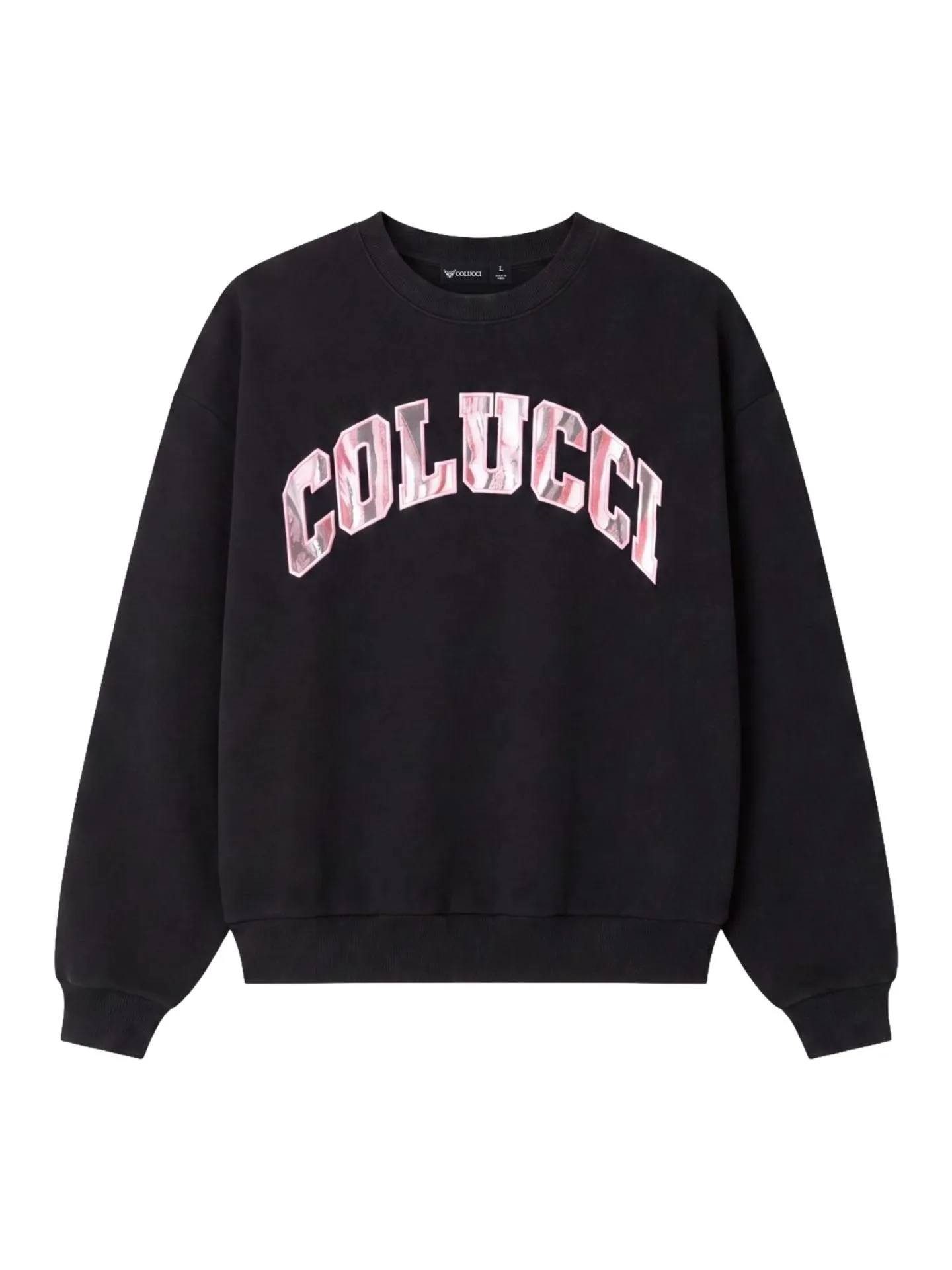 COLUCCI Sweater Sweatpulli Colucci Logo Crewneck College