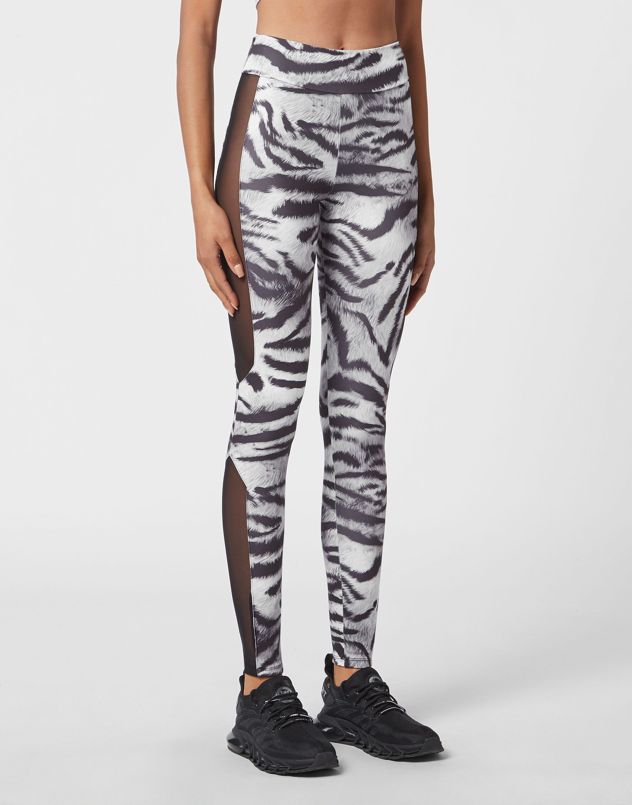 PLEIN SPORT Leggings Tiger