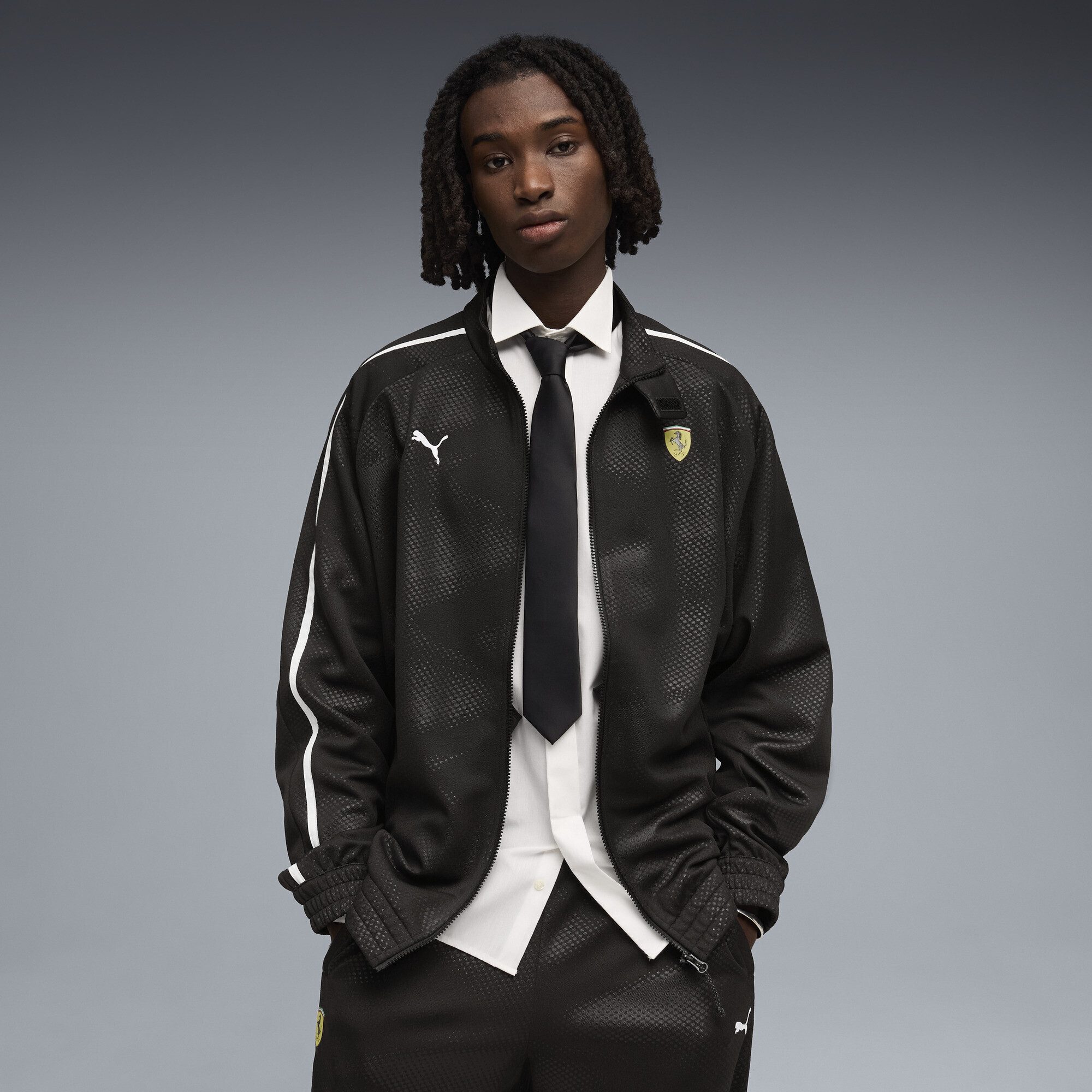 PUMA Sweatjacke Scuderia Ferrari T7 Oversized Trainingsjacke Herren günstig online kaufen