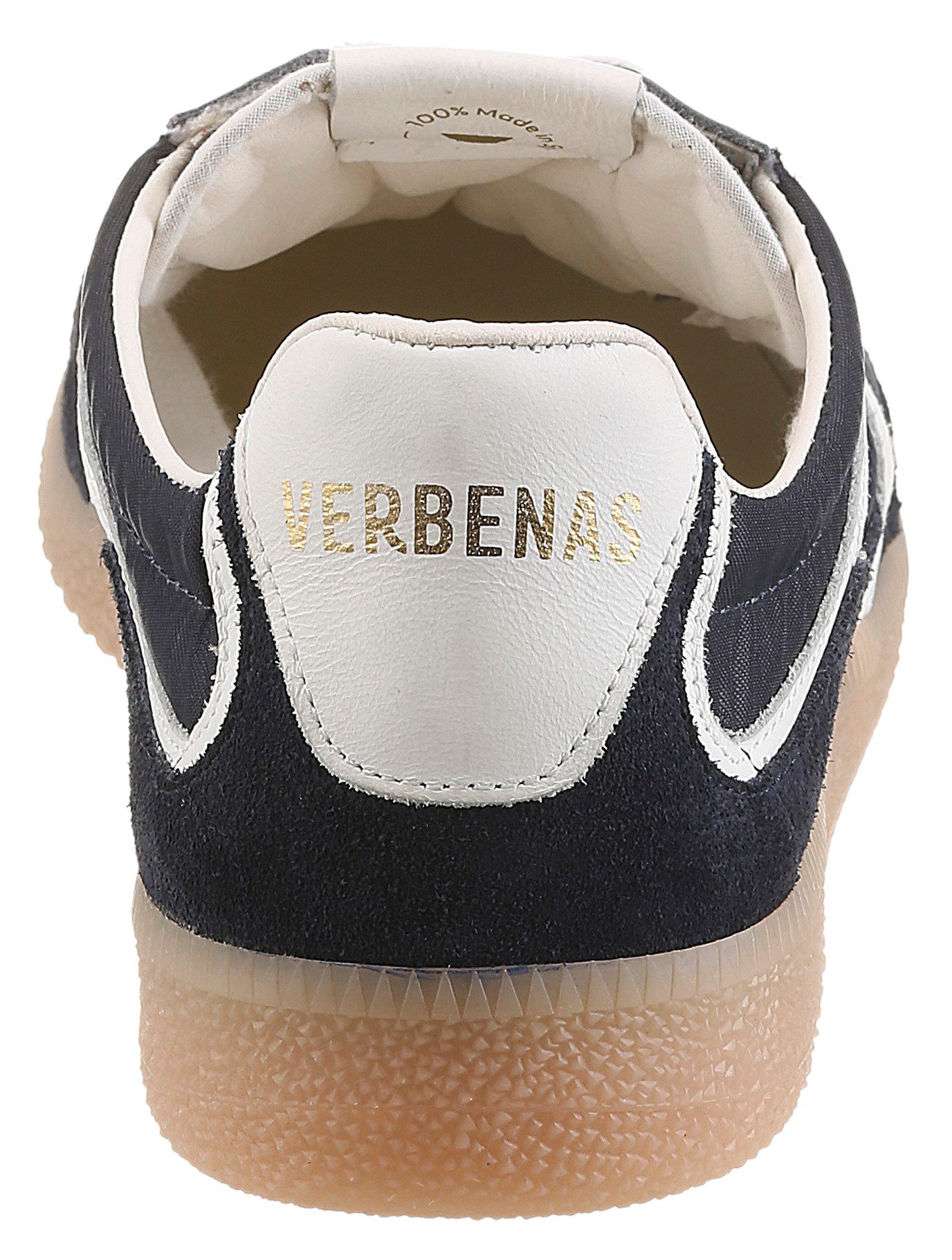 VERBENAS SIMON Sneaker Retrosneaker, Schnürschuh, Freizeitsneaker mit honigfarbener Laufsohle