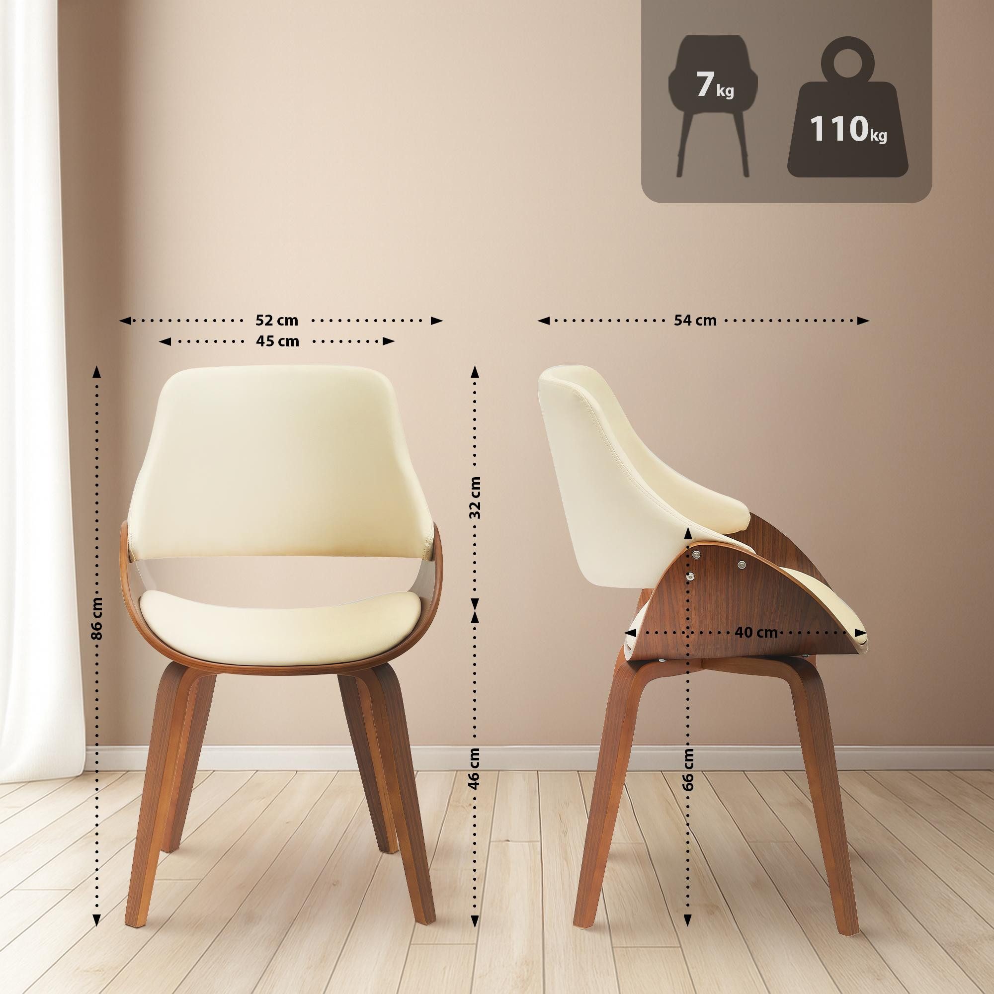 CLP Esszimmerstuhl (2er Set) günstig online kaufen