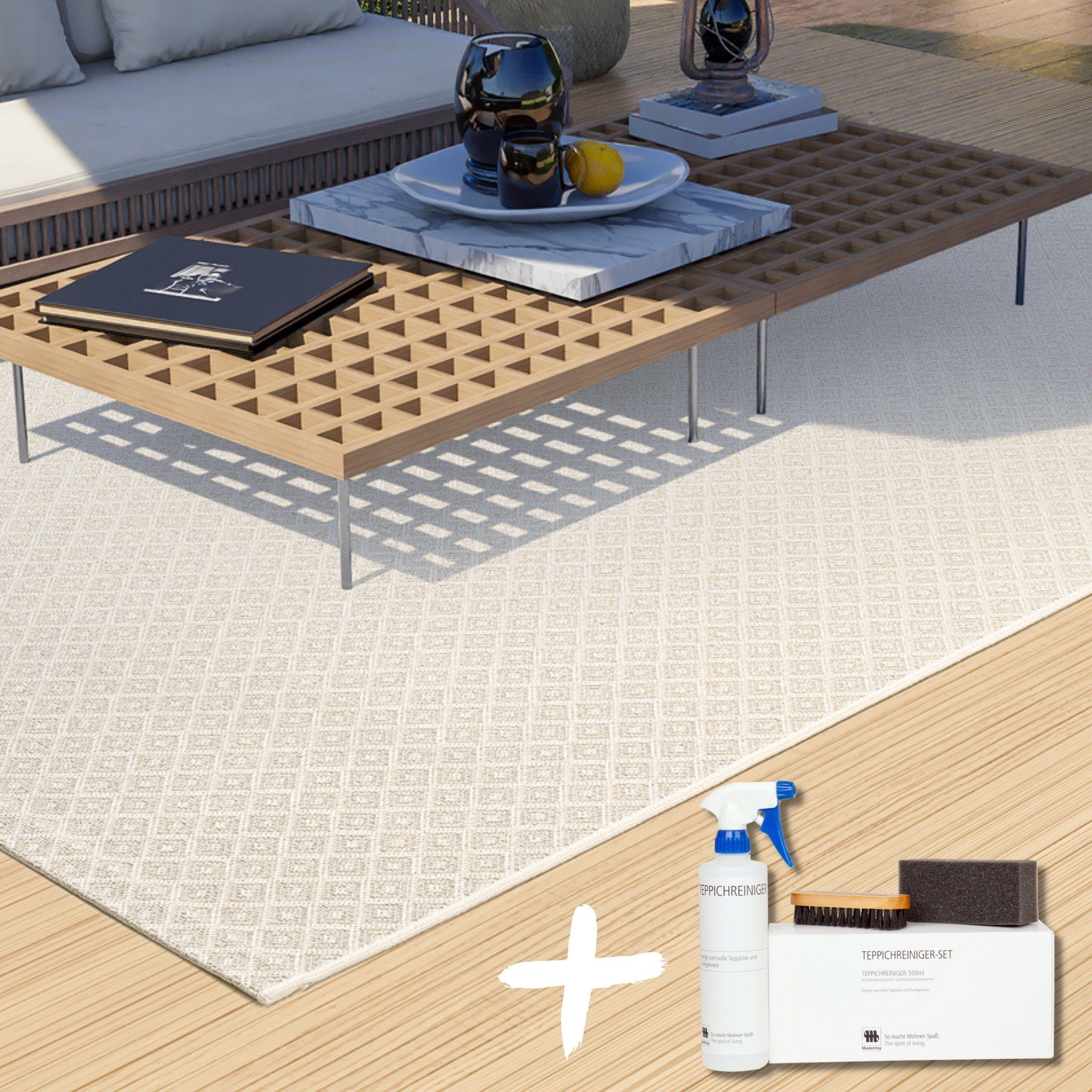 Musterring Teppich NORDIC, rechteckig, UV-Beständig