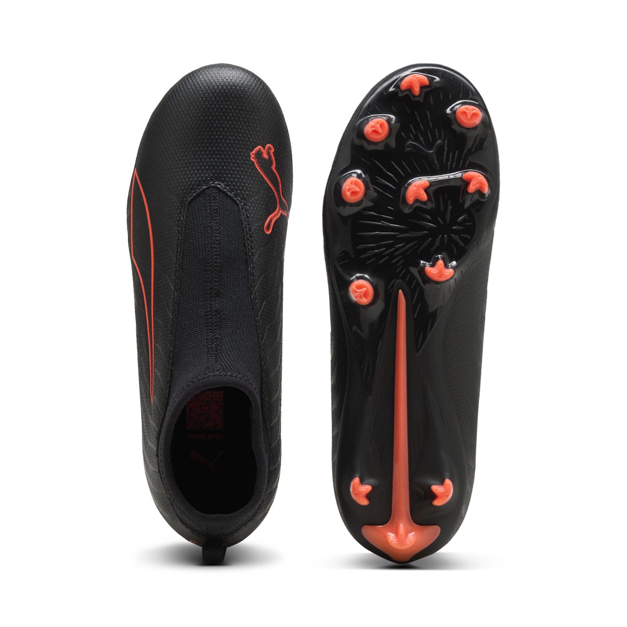 PUMA ULTRA 6 MATCH+ FG/AG Fußballschuhe ohne Schnürung Jugendliche Fußballschuh