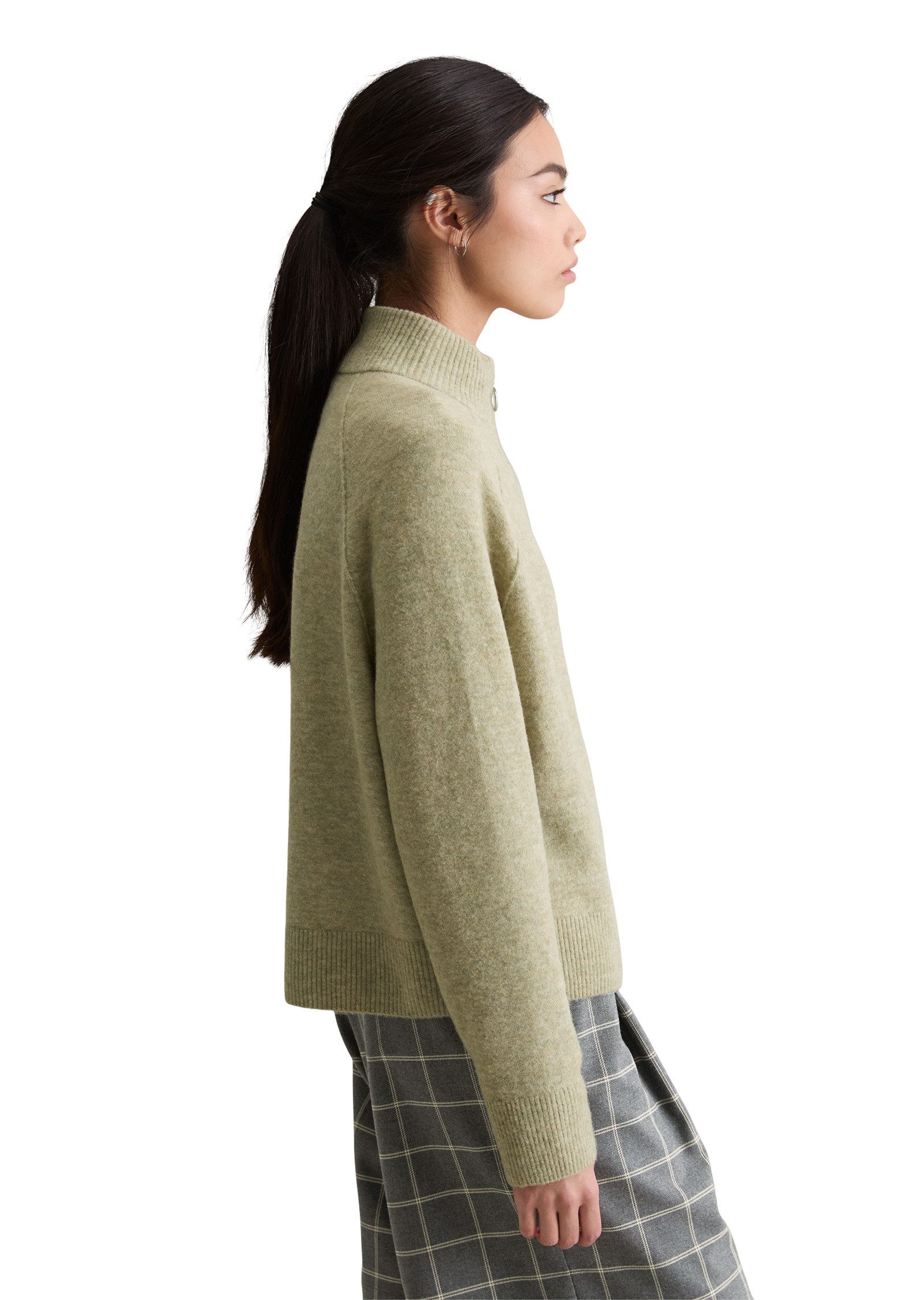 Marc O'Polo DENIM Strickpullover aus flauschigem Schurwolle-Mix günstig online kaufen