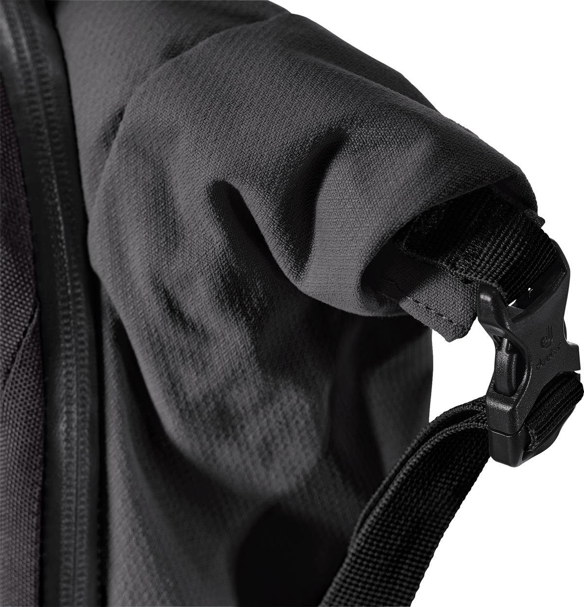 Black Coat Reißverschluss-Vortaschen Daypack XV3 Deuter Rucksack, Freizeitrucksack deuter