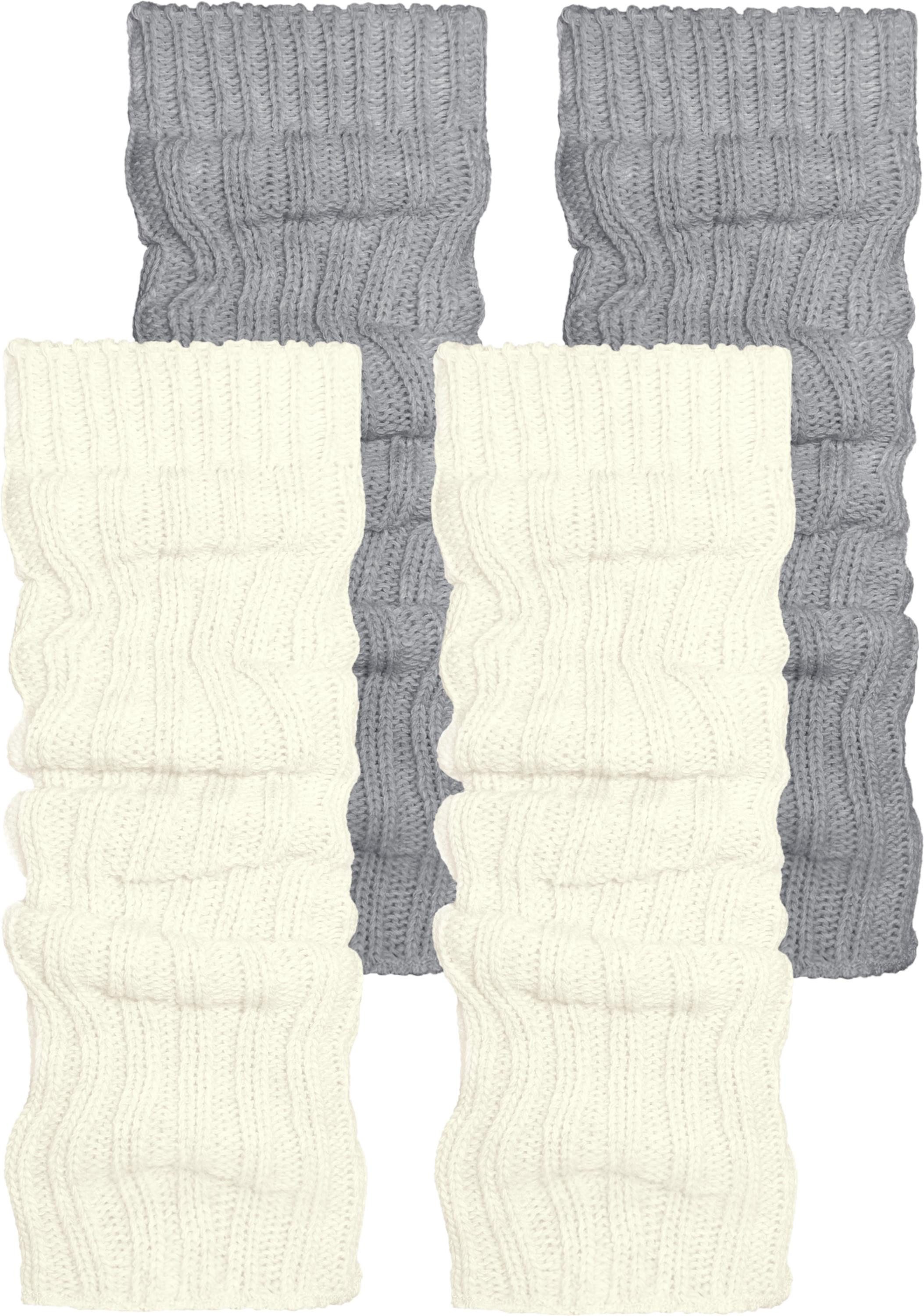 normani Beinstulpen 2 Paar Strickstulpen mit wärmender Alpakawolle modische günstig online kaufen