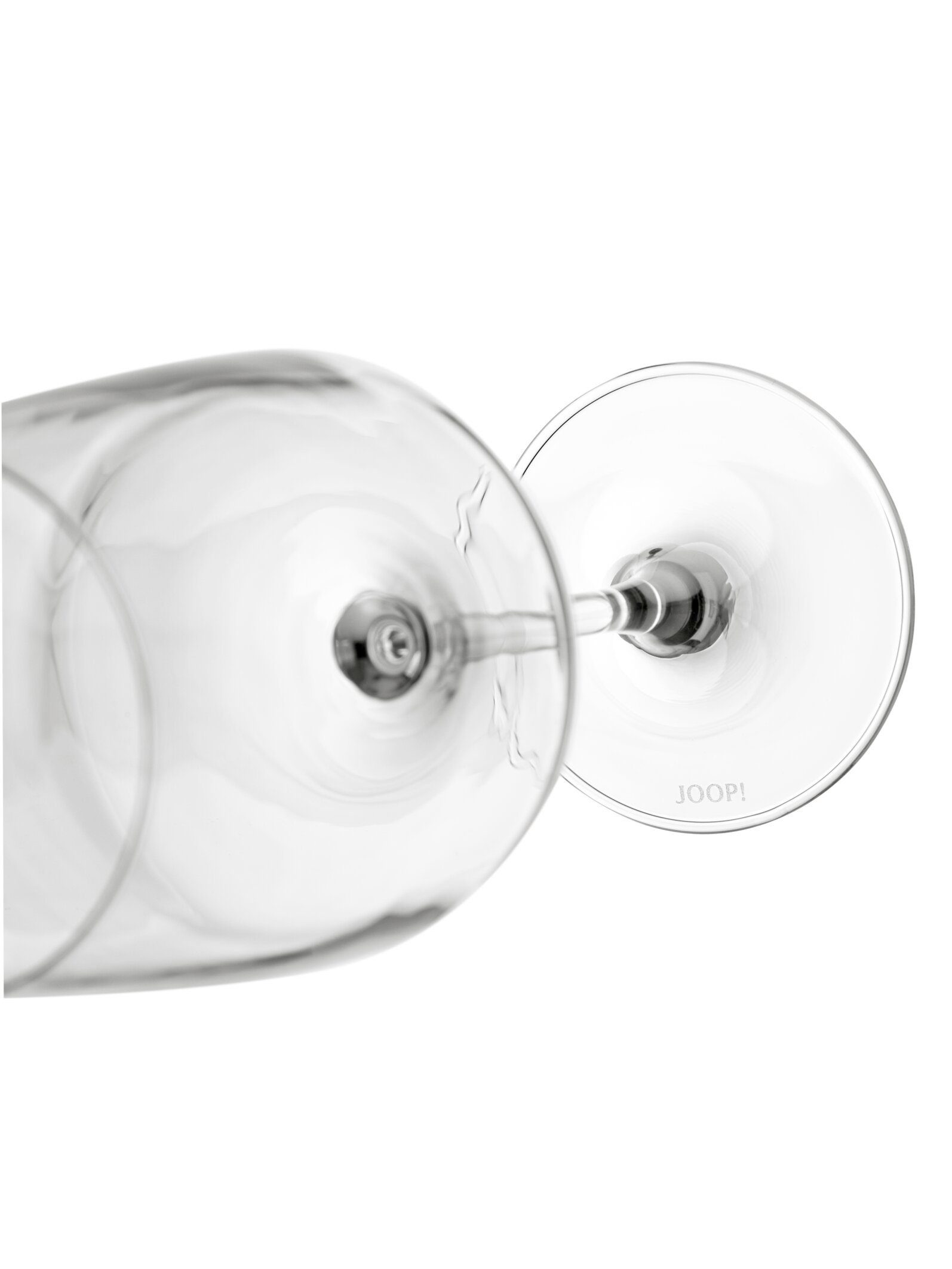 JOOP! Weinglas JOOP! LIVING - SINGLE CORNFLOWER Weißweinglas 2er Set, 2-tlg., Glas – Bild 4 von 5