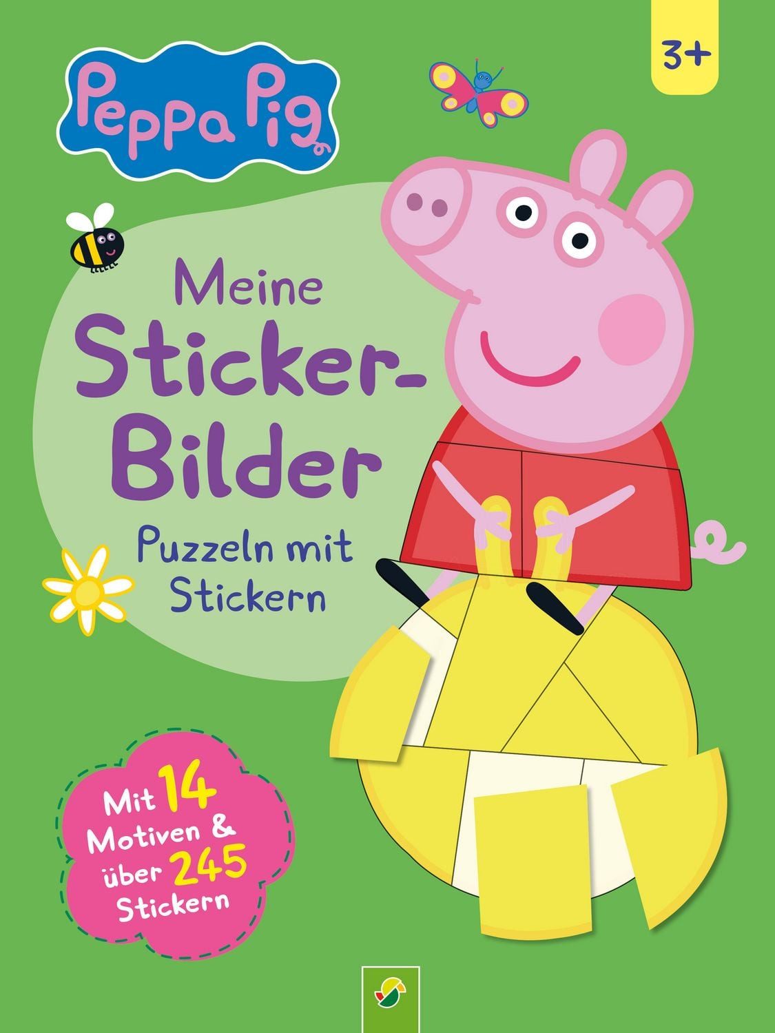 Peppa Pig Meine Sticker-Bilder. Puzzeln mit Stickern / Schwager & Steinlein Verlag