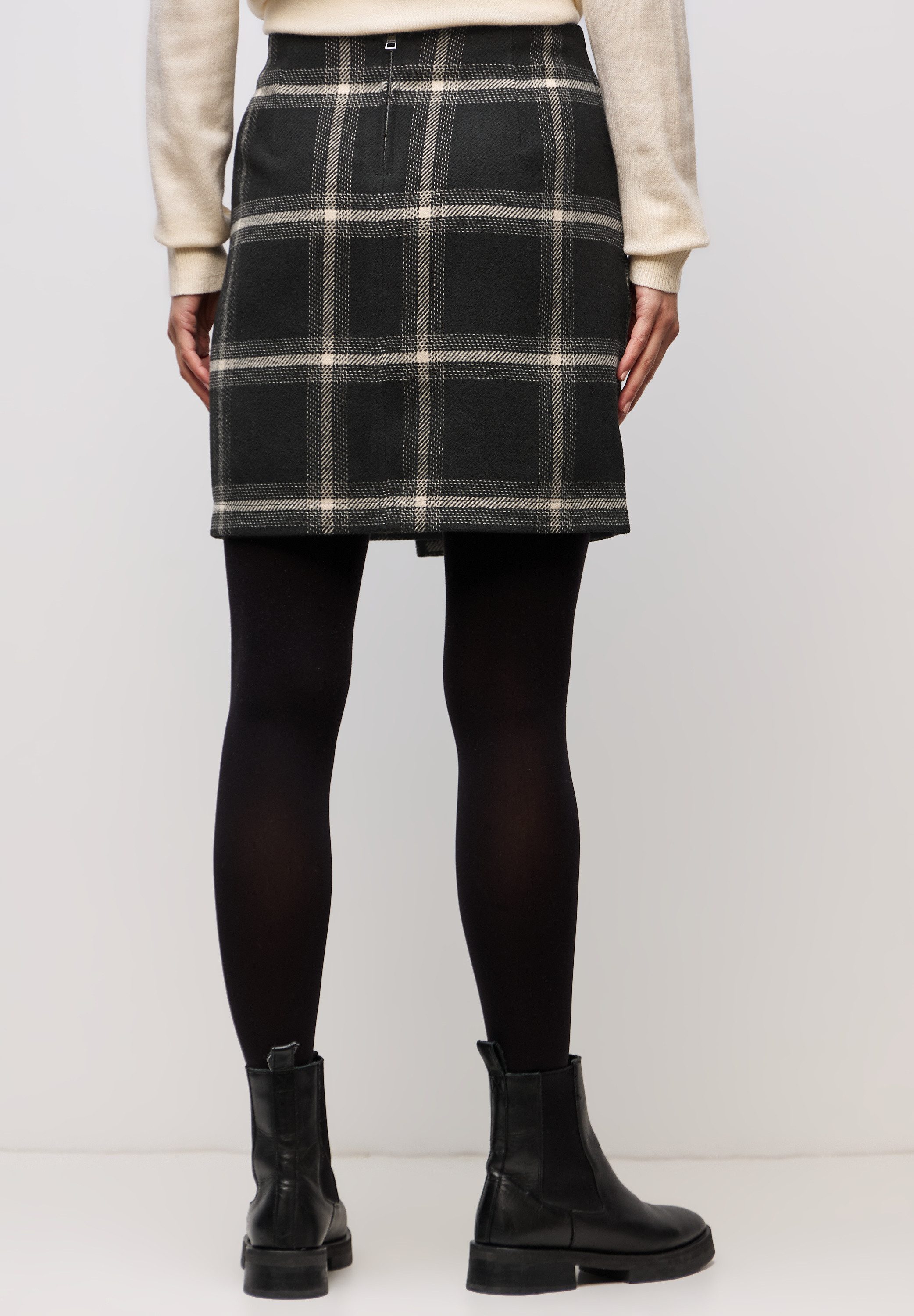 STREET ONE Minirock mit Karomuster günstig online kaufen