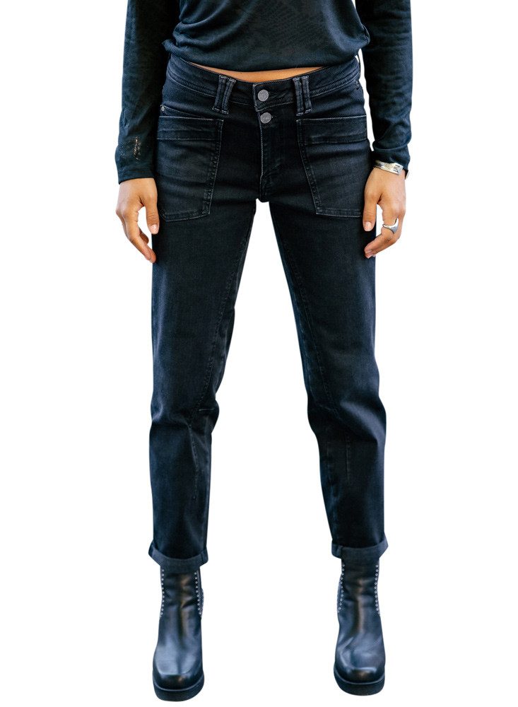 Freeman T. Porter 7/8-Jeans Edita High Waist stretch Denim badass stretch